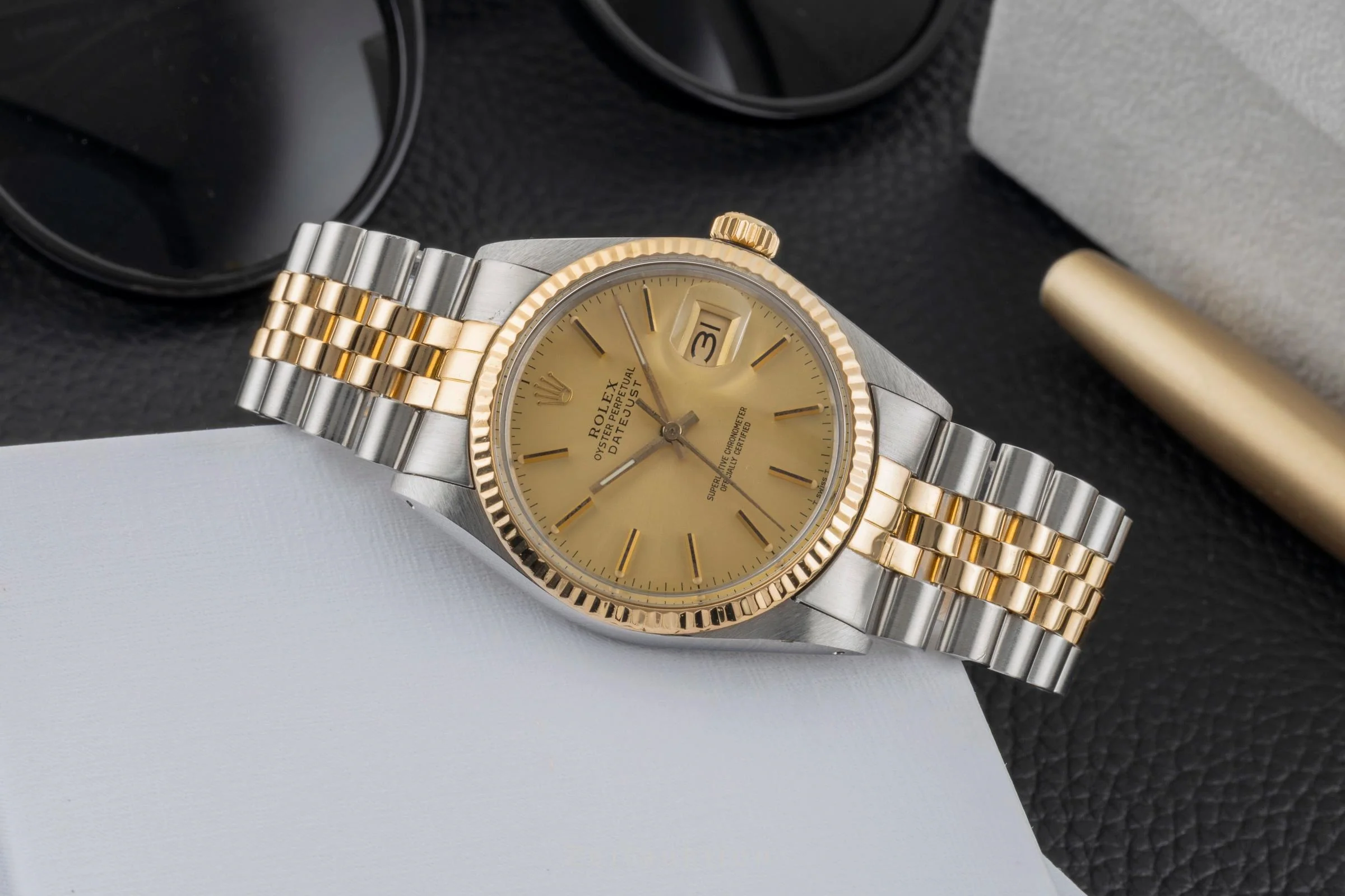 Rolex Datejust steel / gold automatic men's watch 16013 Vintage  [2600947] - Image 3