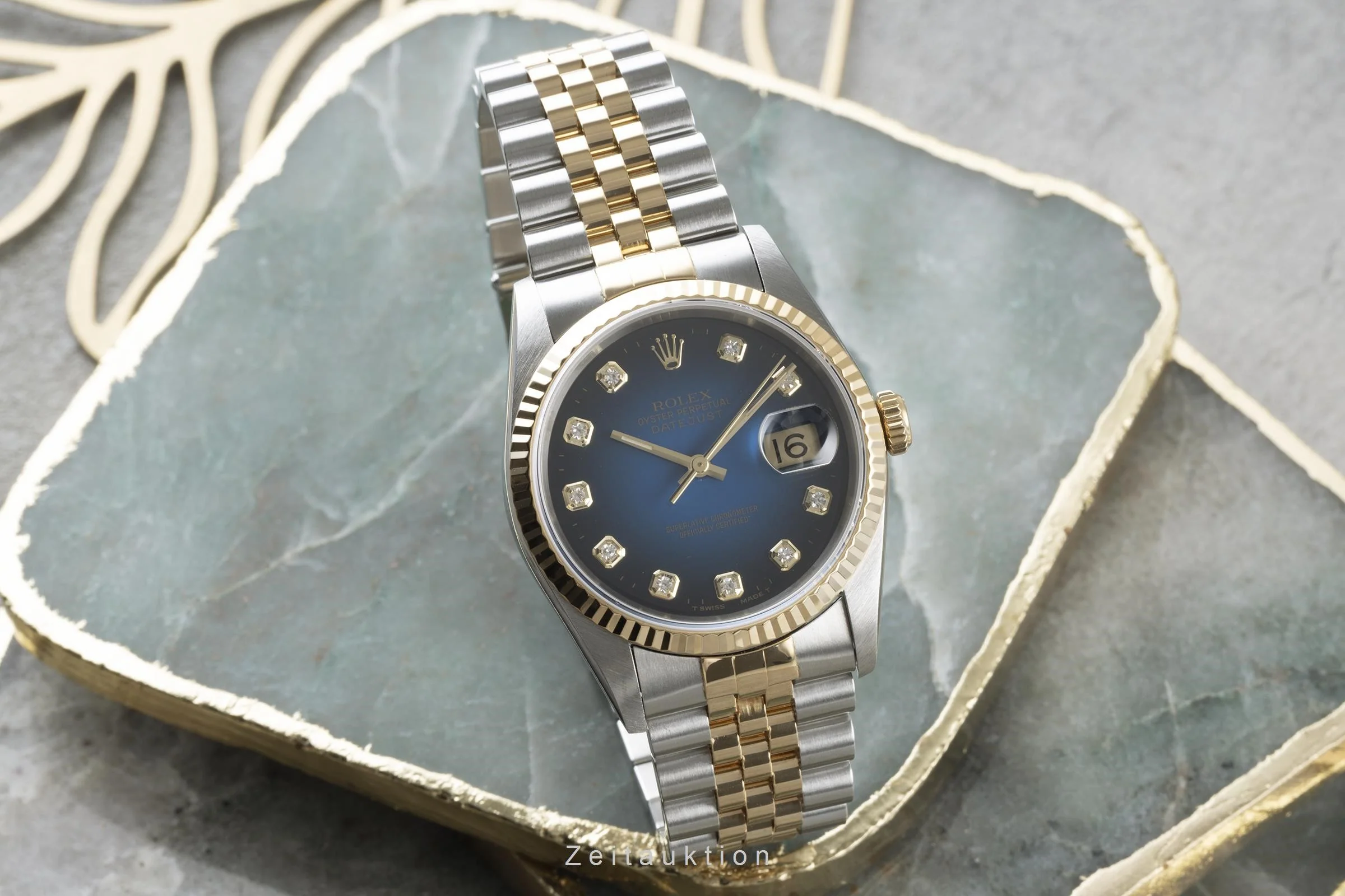 Rolex Datejust steel / gold automatic men's watch 16233  [2204058] - Image 3