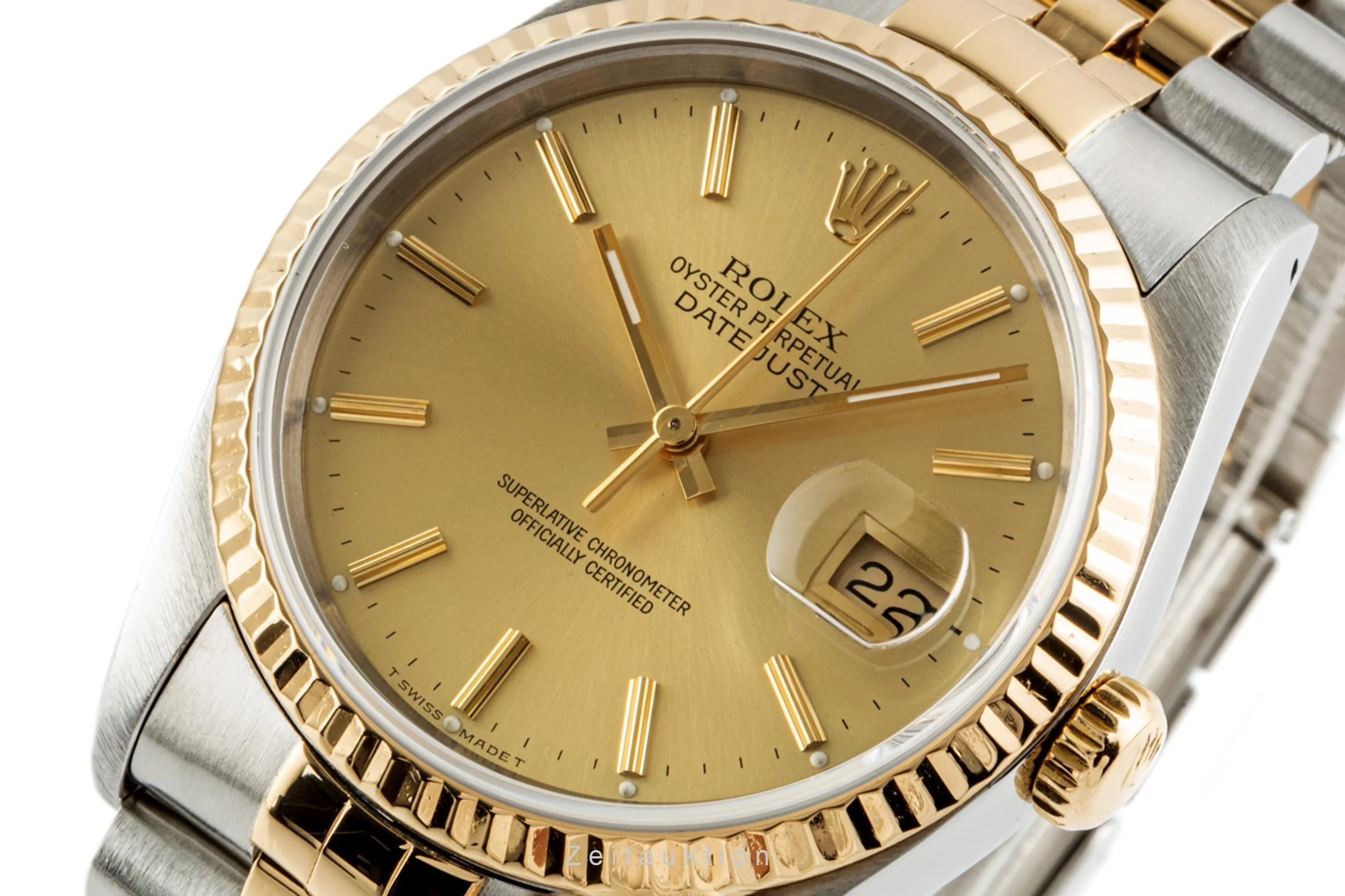 Rolex Datejust steel / gold automatic men's watch 16233 LP: 12450EUR  [2207730] - Image 10