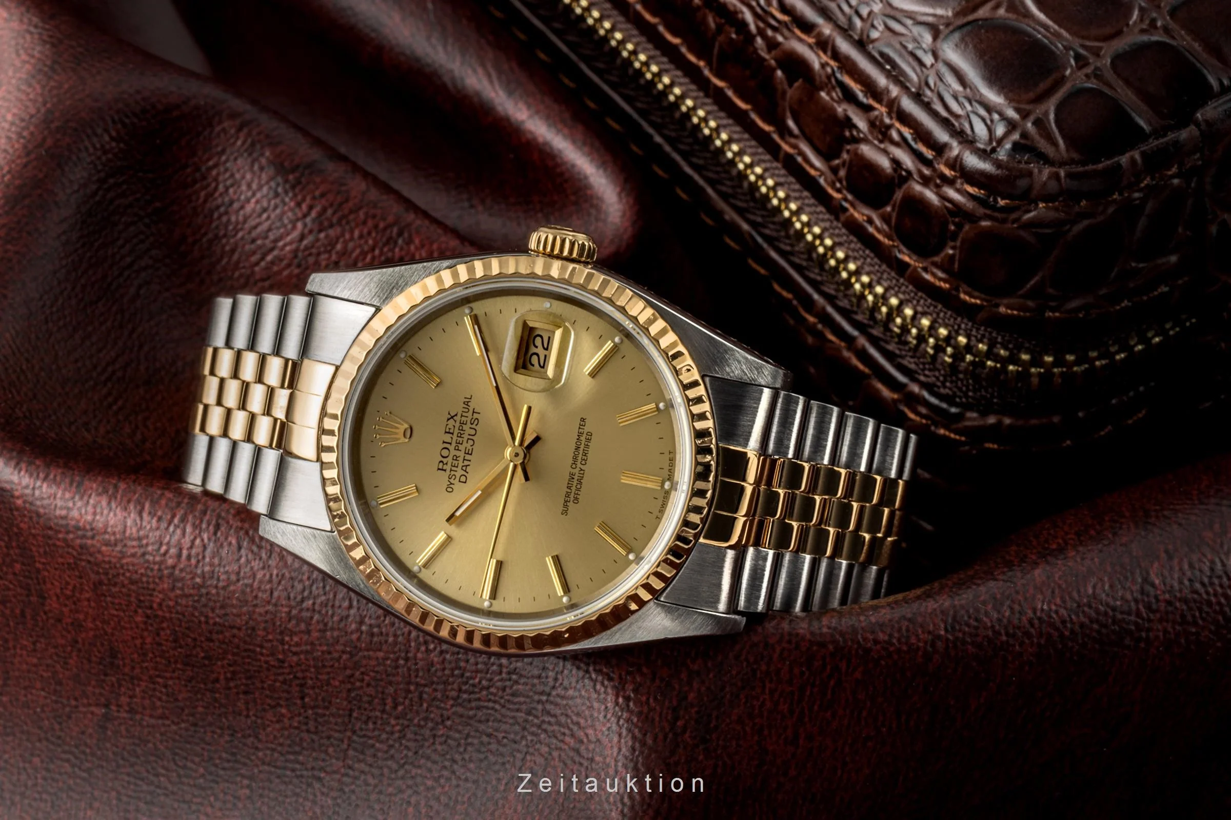 Rolex Datejust steel / gold automatic men's watch 16233 LP: 12450EUR  [2207730] - Image 2