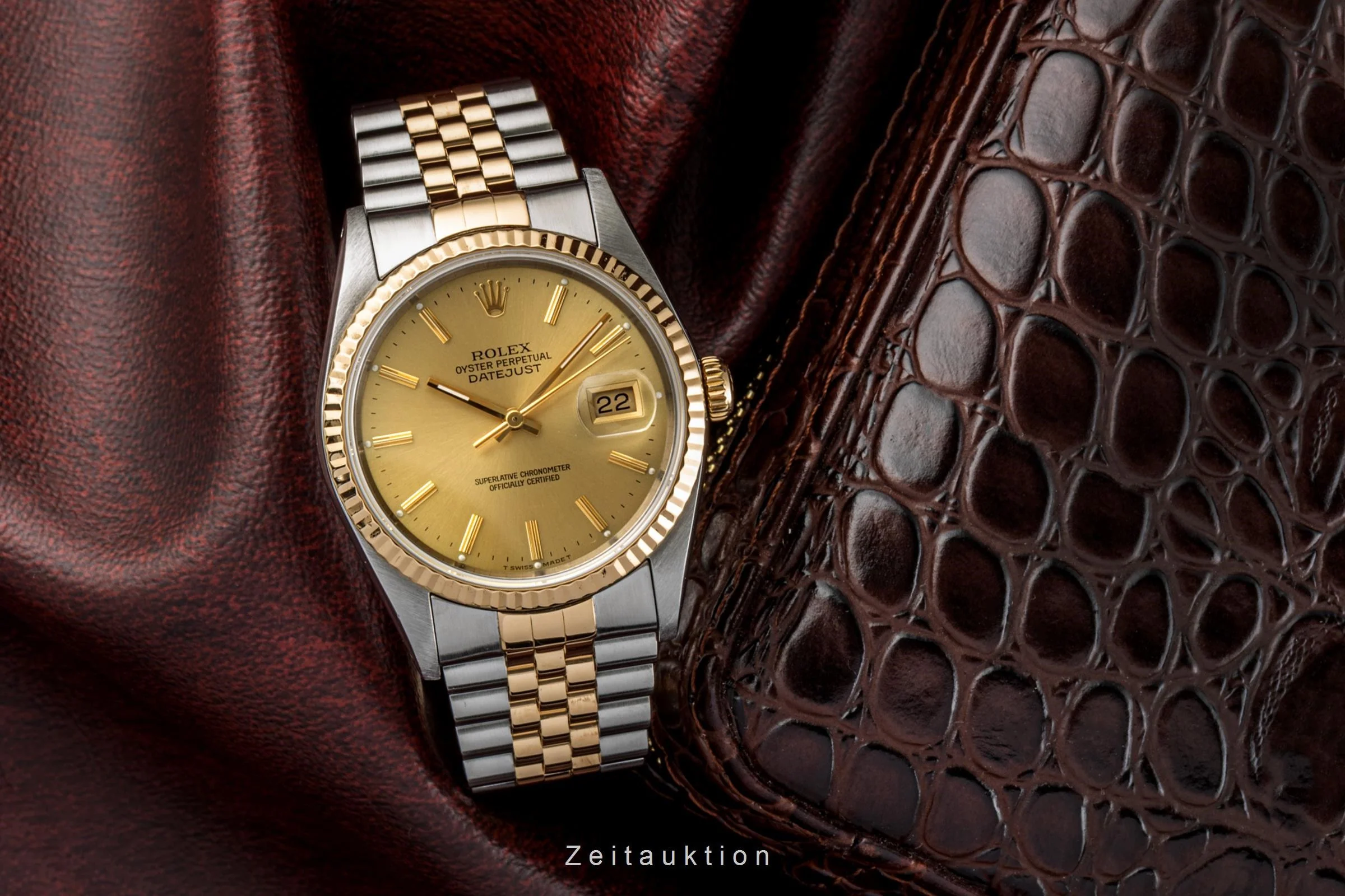 Rolex Datejust steel / gold automatic men's watch 16233 LP: 12450EUR  [2207730] - Image 3