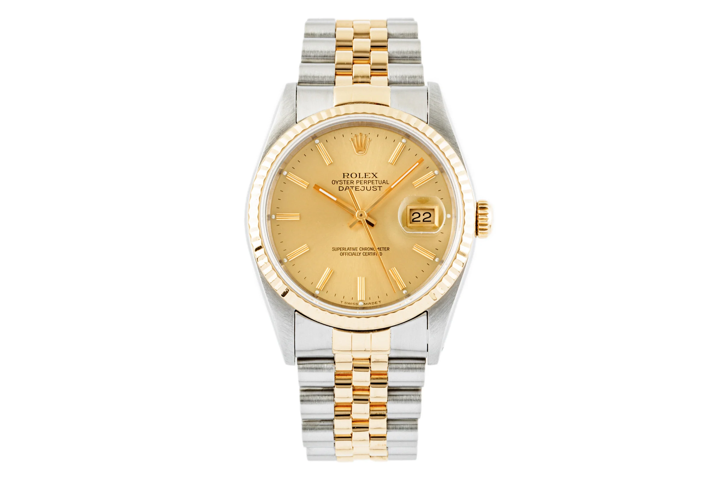 Rolex Datejust steel / gold automatic men's watch 16233 LP: 12450EUR  [2207730] - Image 4