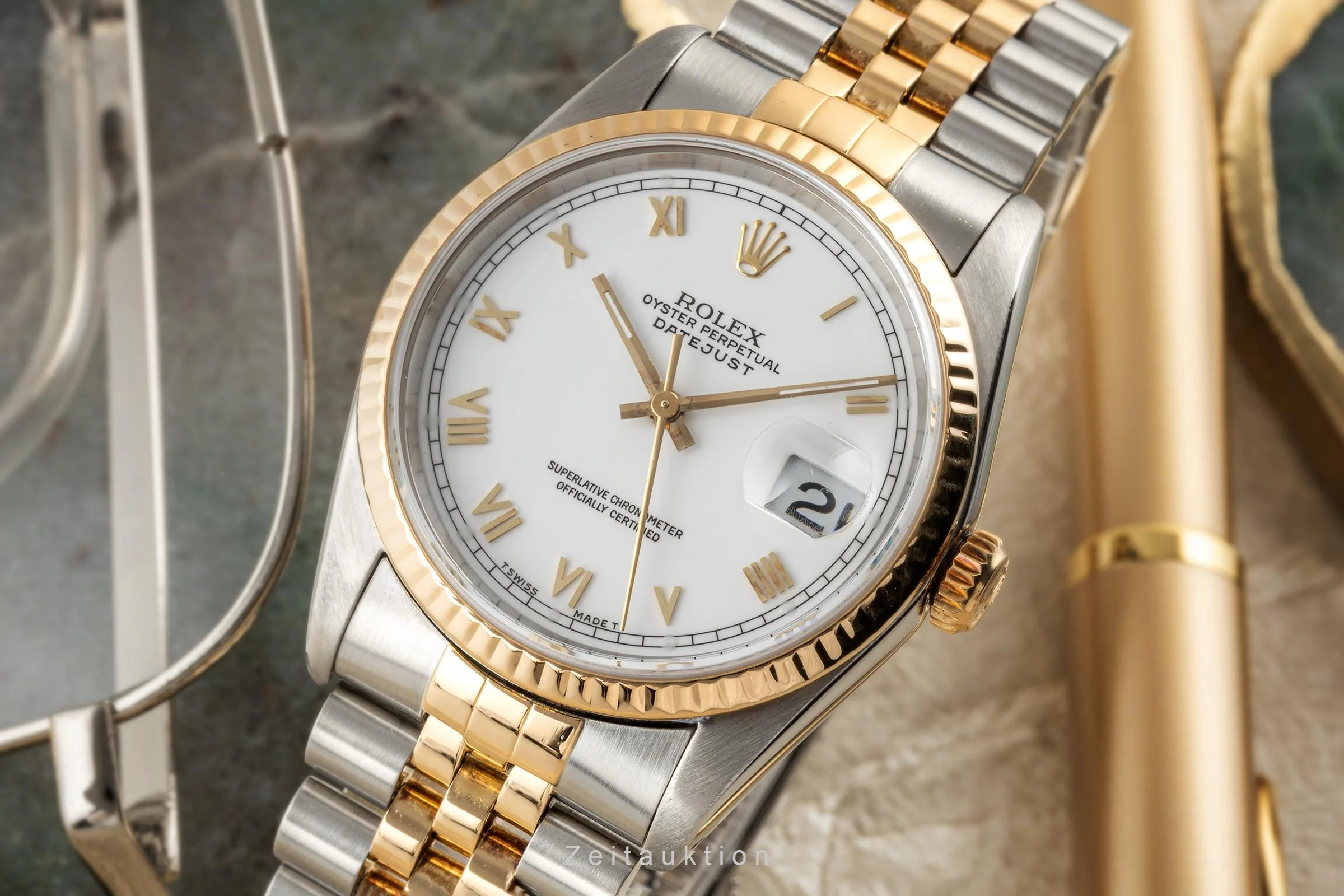 Rolex Datejust steel / gold automatic men's watch 16233 LP: 12450EUR  [2305660] - Image 11