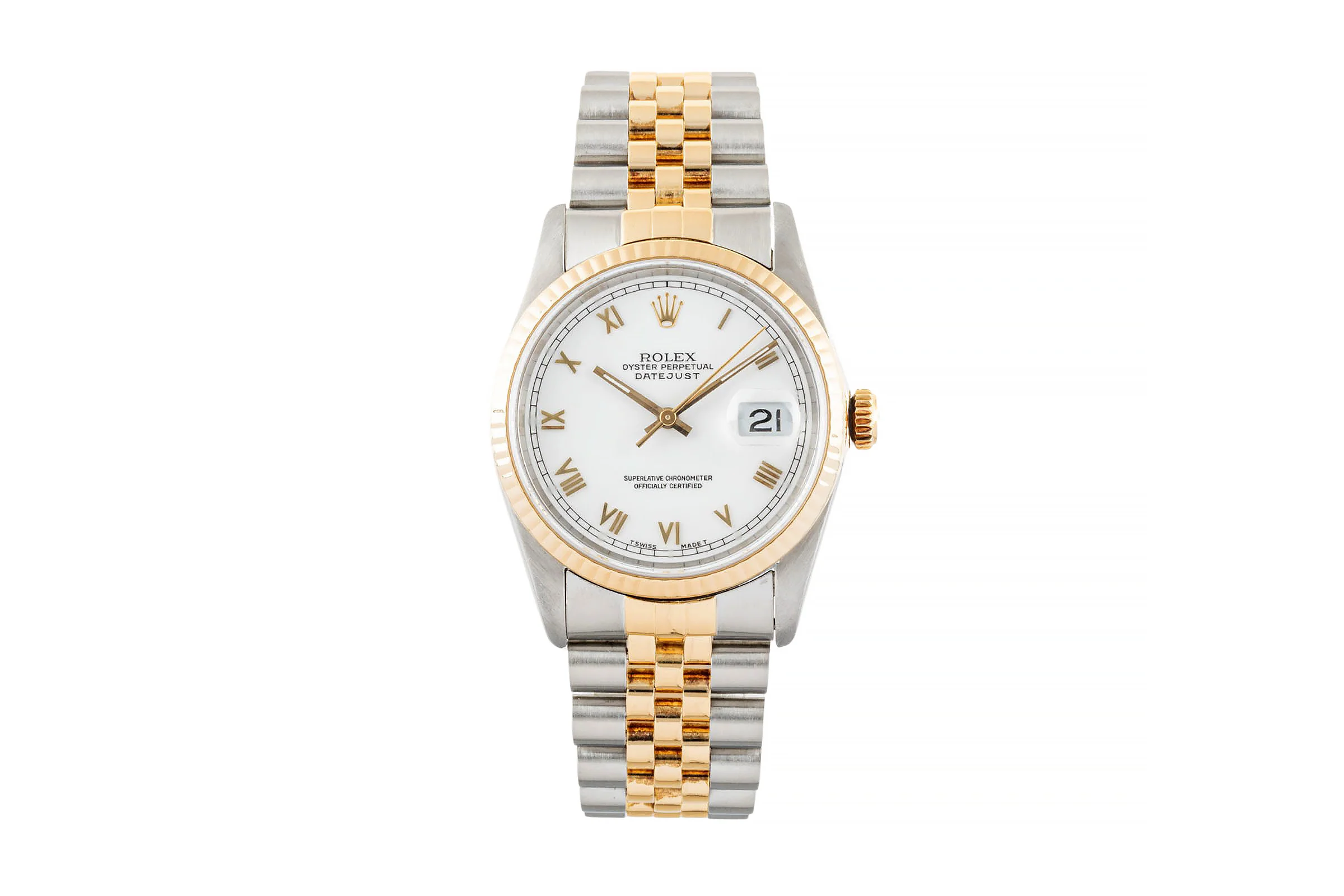 Rolex Datejust steel / gold automatic men's watch 16233 LP: 12450EUR  [2305660] - Image 4
