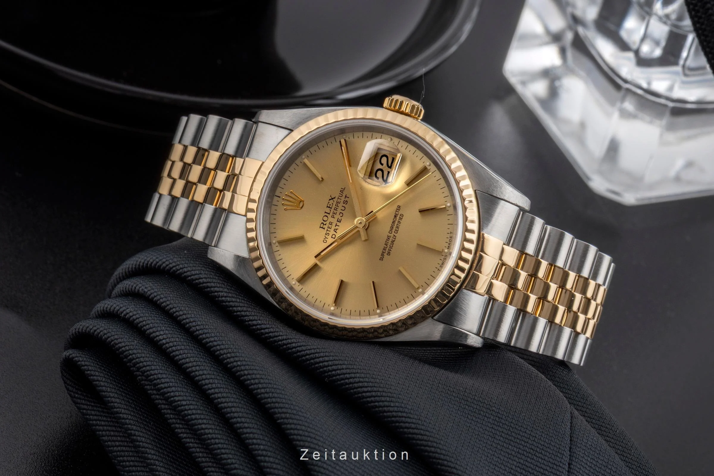 Rolex Datejust steel / gold automatic men's watch 16233  [2501069] - Image 3