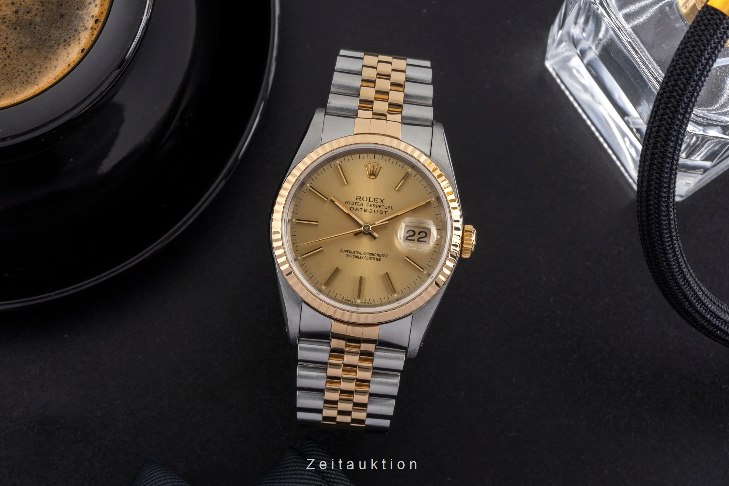 Rolex Datejust steel / gold automatic men's watch 16233  [2501069] - Image 4