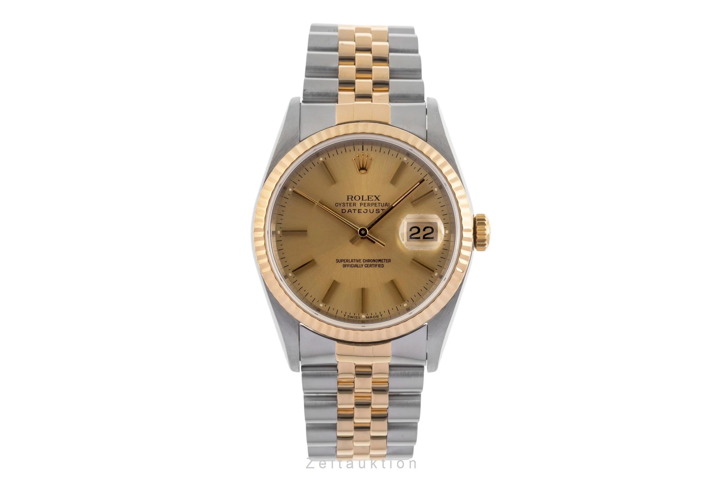 Rolex Datejust steel / gold automatic men's watch 16233  [2501069] - Image 5