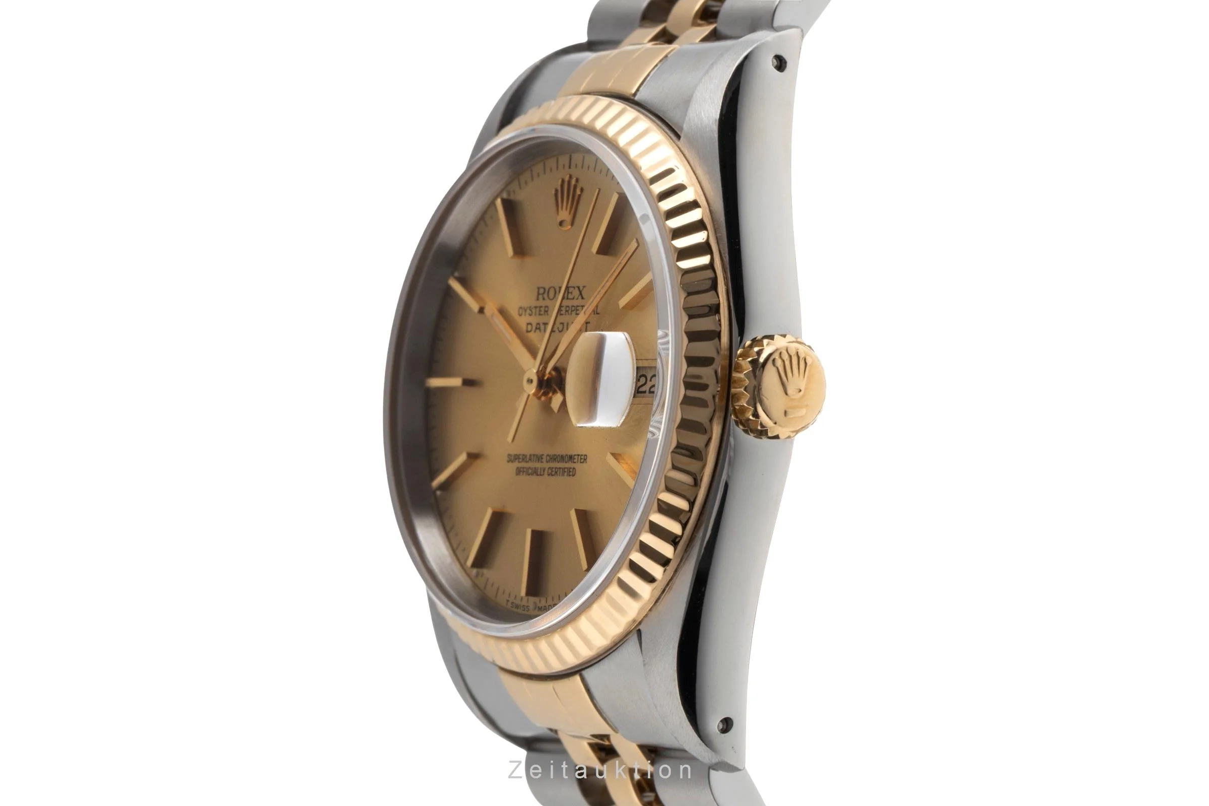 Rolex Datejust steel / gold automatic men's watch 16233  [2501069] - Image 7