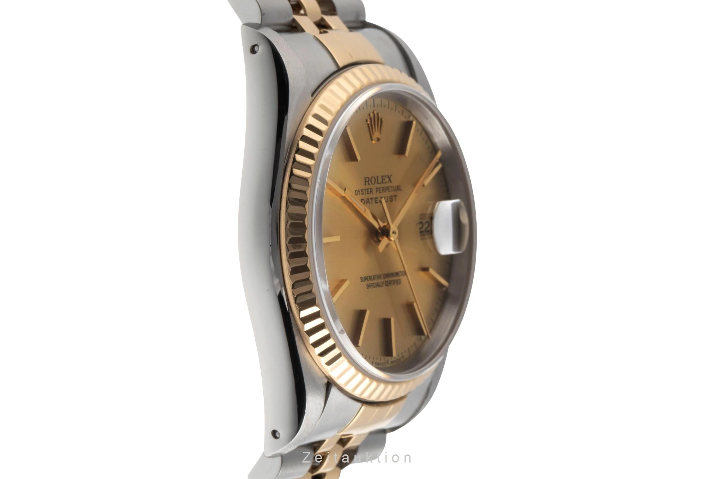 Rolex Datejust steel / gold automatic men's watch 16233  [2501069] - Image 8