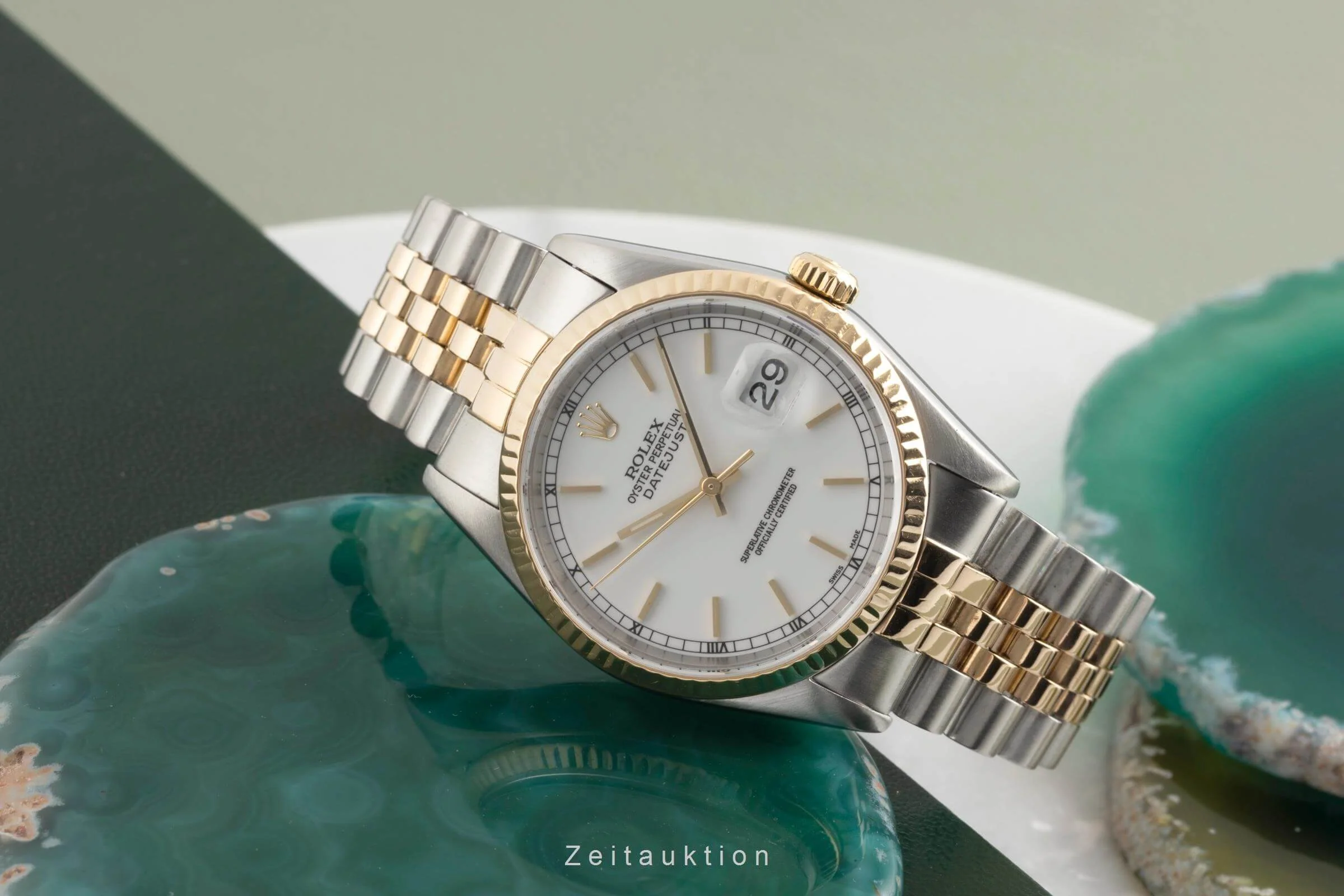Rolex Datejust steel / gold automatic men's watch 16233  [2501272] - Image 3
