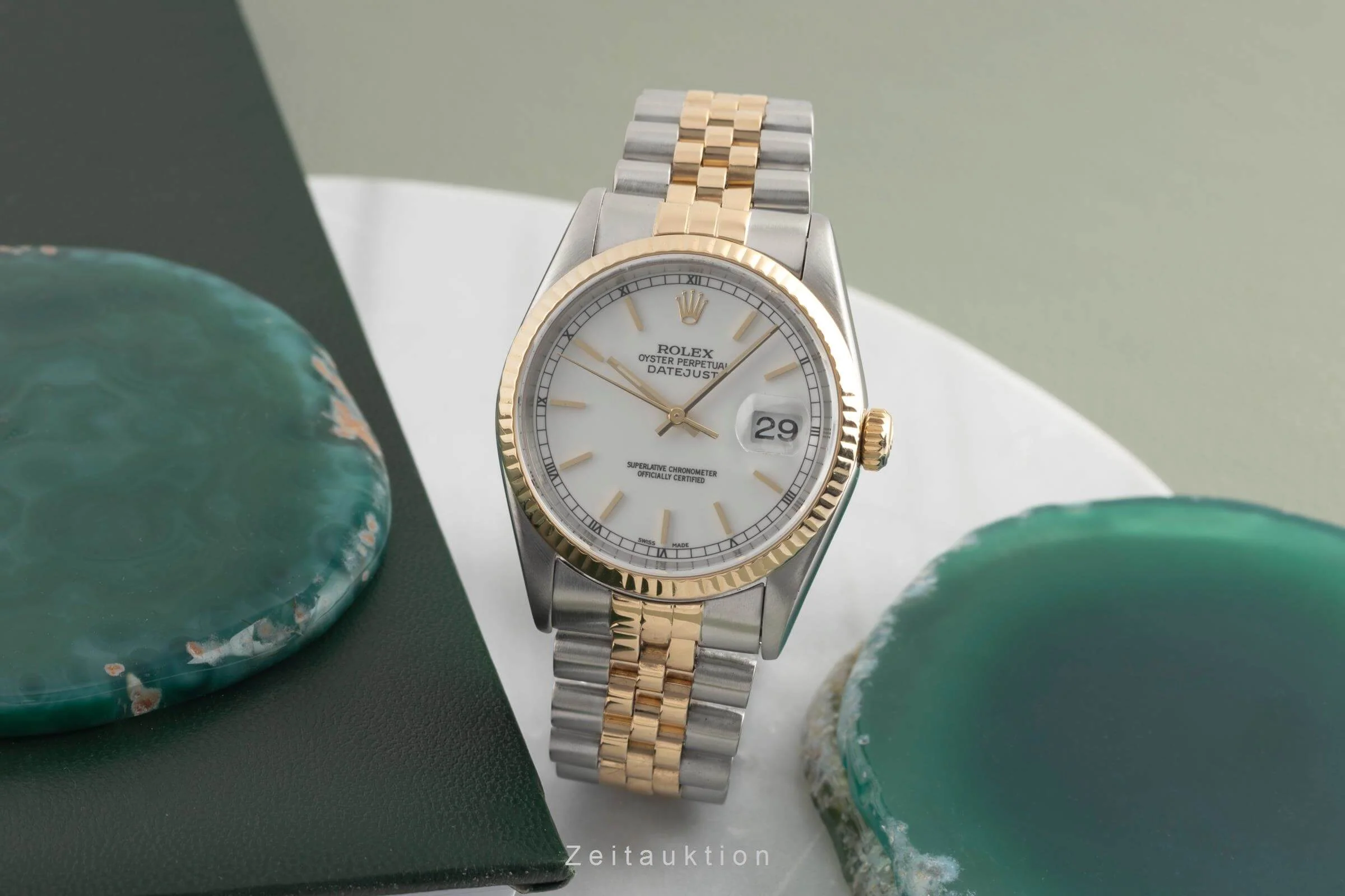Rolex Datejust steel / gold automatic men's watch 16233  [2501272] - Image 4
