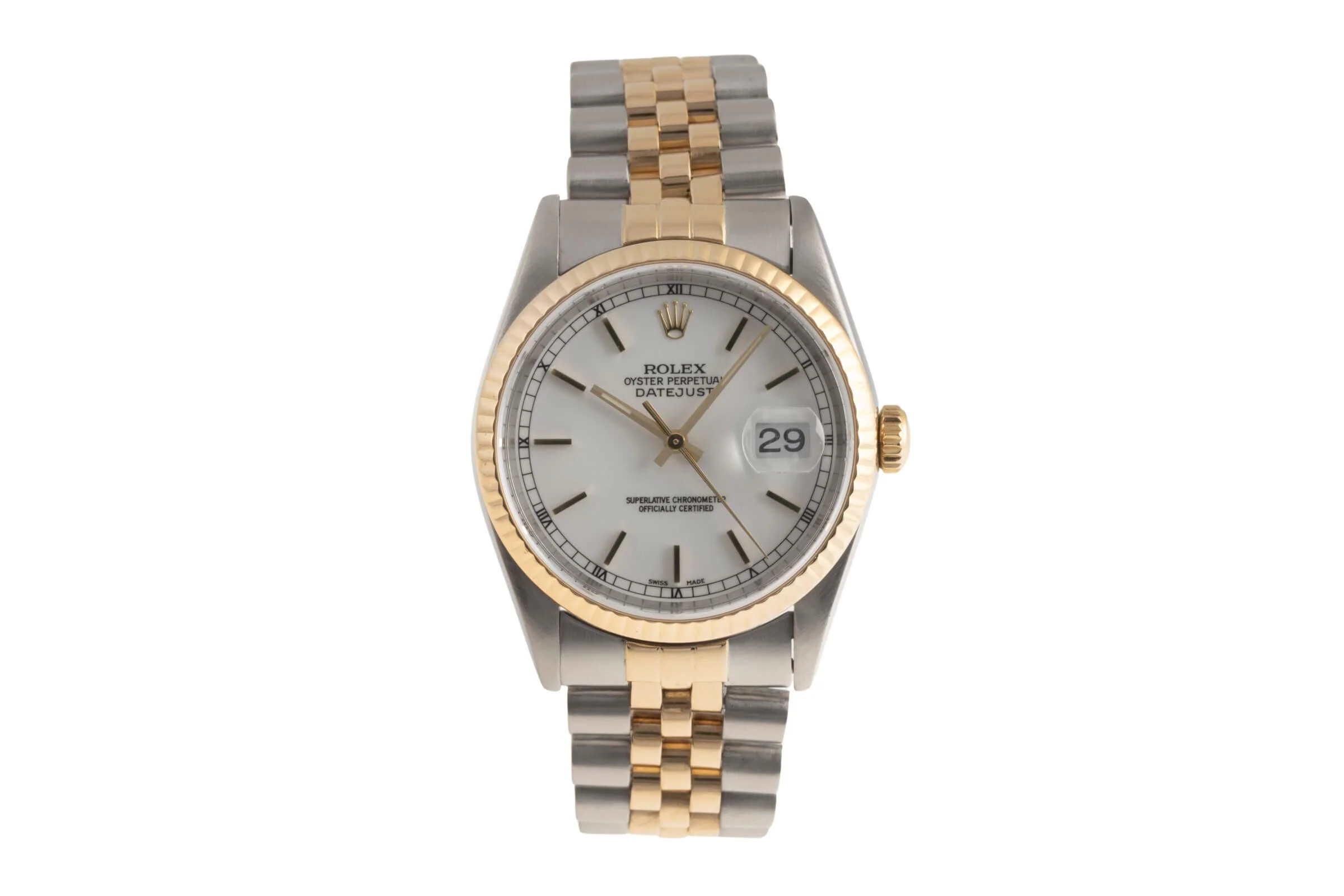 Rolex Datejust steel / gold automatic men's watch 16233  [2501272] - Image 5