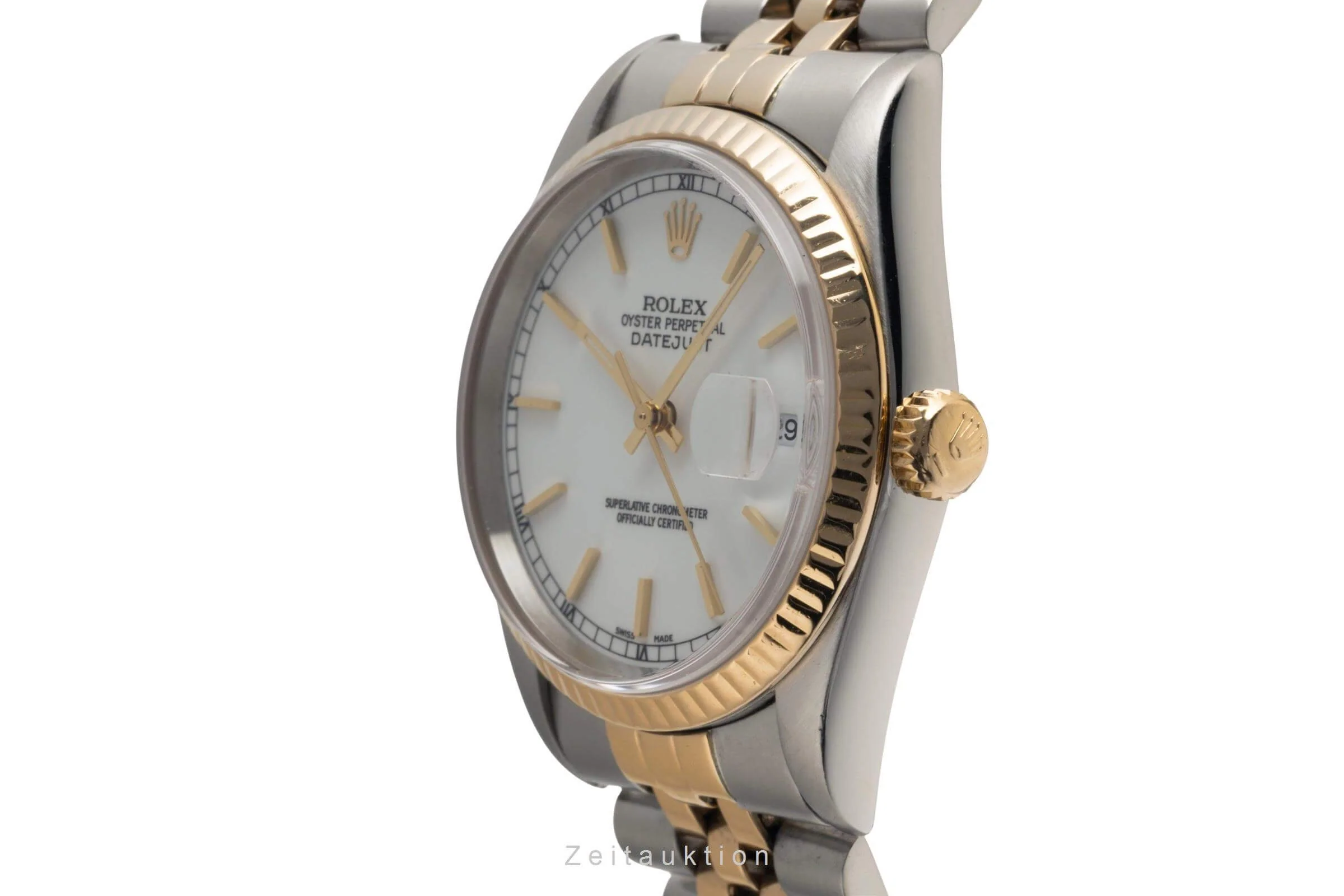 Rolex Datejust steel / gold automatic men's watch 16233  [2501272] - Image 7