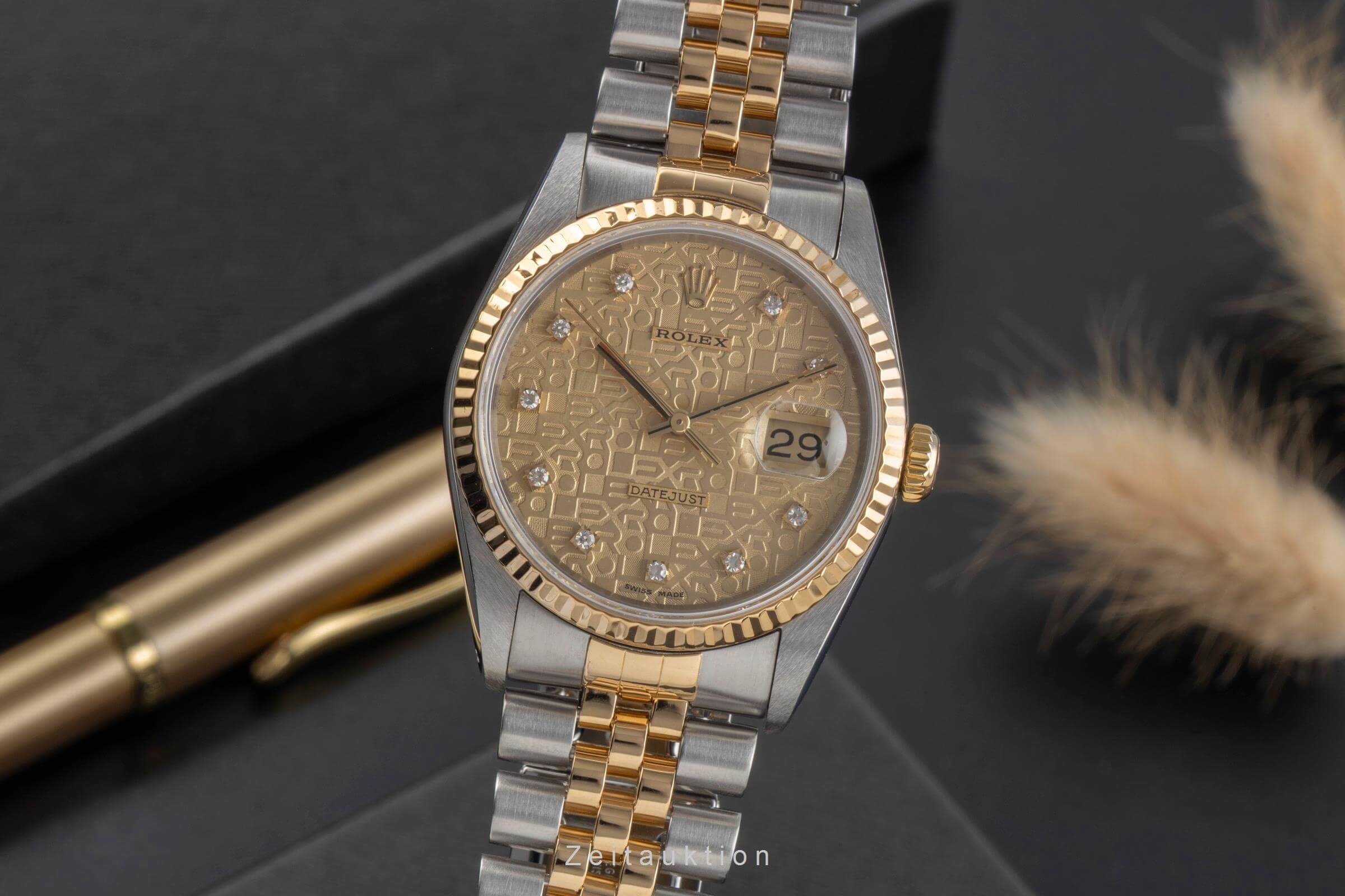 Rolex Datejust steel / gold automatic men's watch 16233  [2501566] - Image 2
