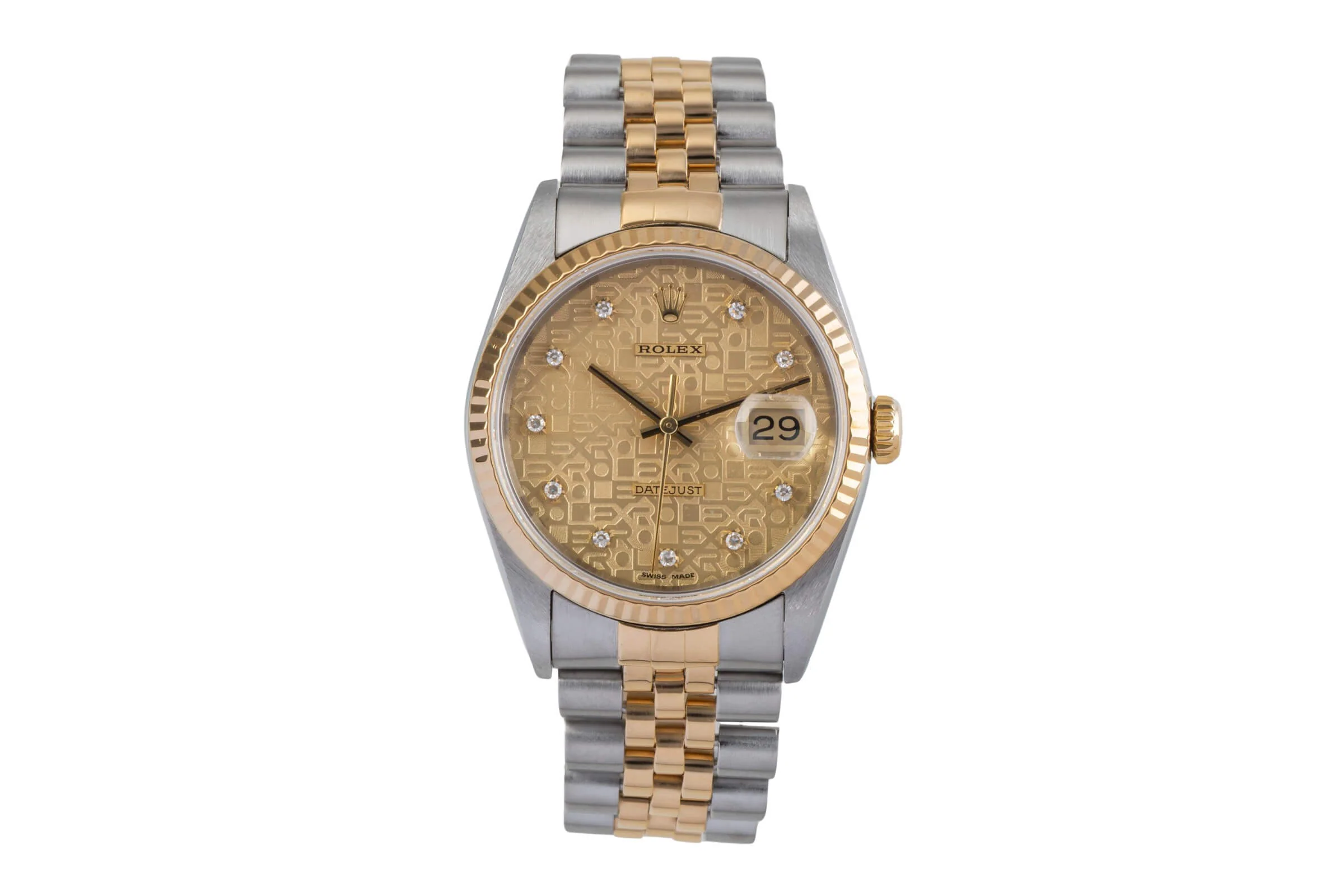 Rolex Datejust steel / gold automatic men's watch 16233  [2501566] - Image 5