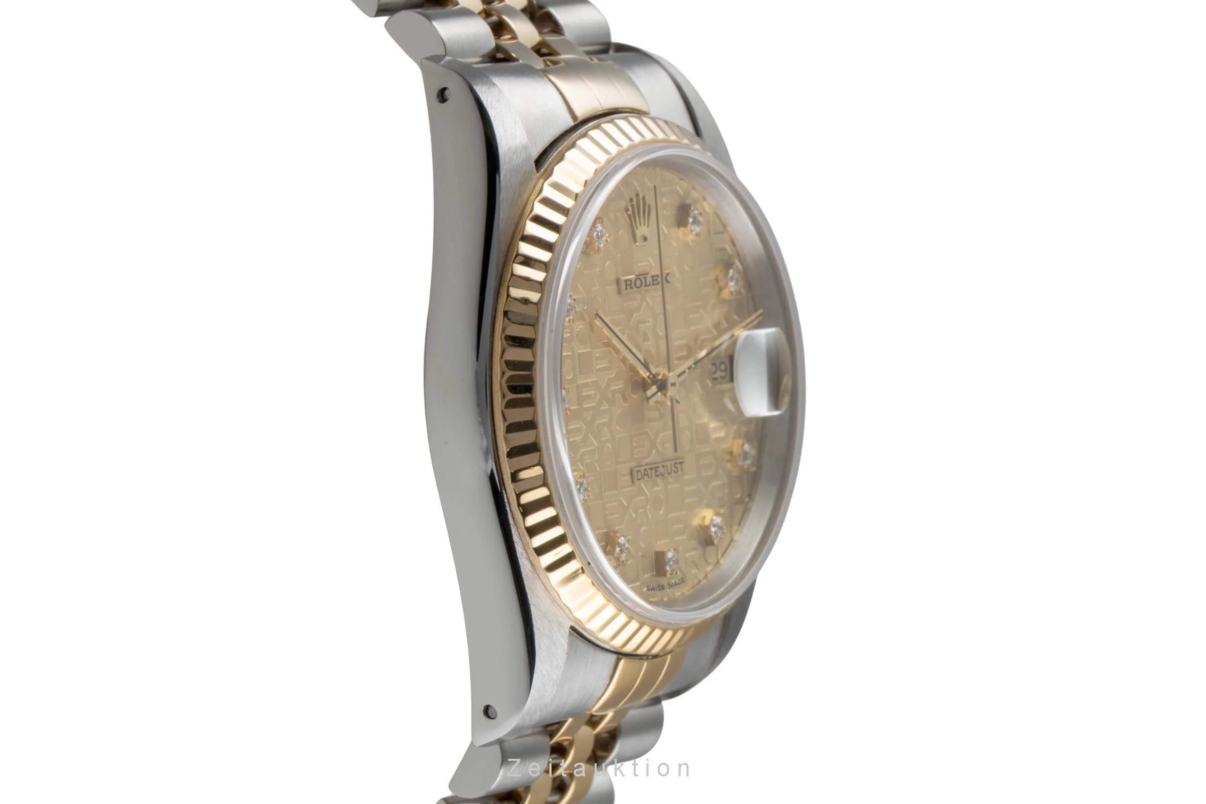 Rolex Datejust steel / gold automatic men's watch 16233  [2501566] - Image 8