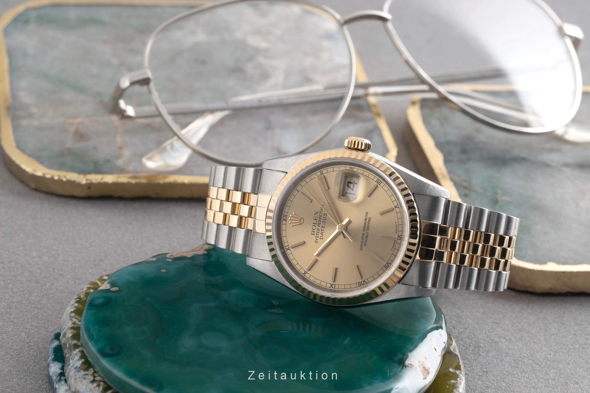 Rolex Datejust steel / gold automatic men's watch 16233  [2501835] - Image 3