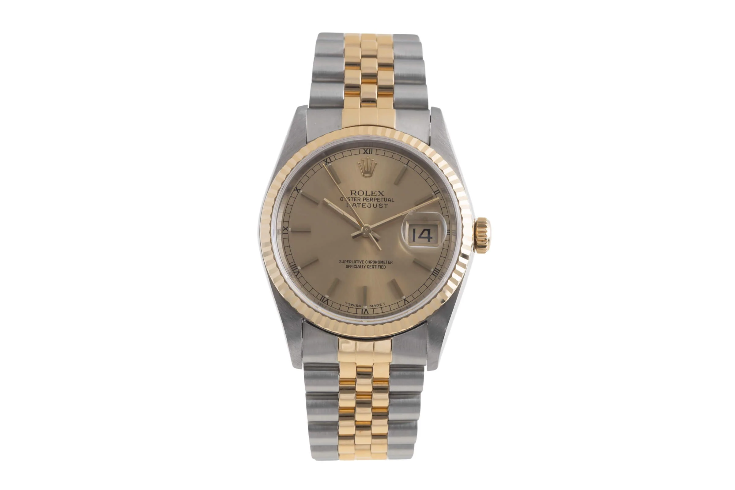 Rolex Datejust steel / gold automatic men's watch 16233  [2501835] - Image 5