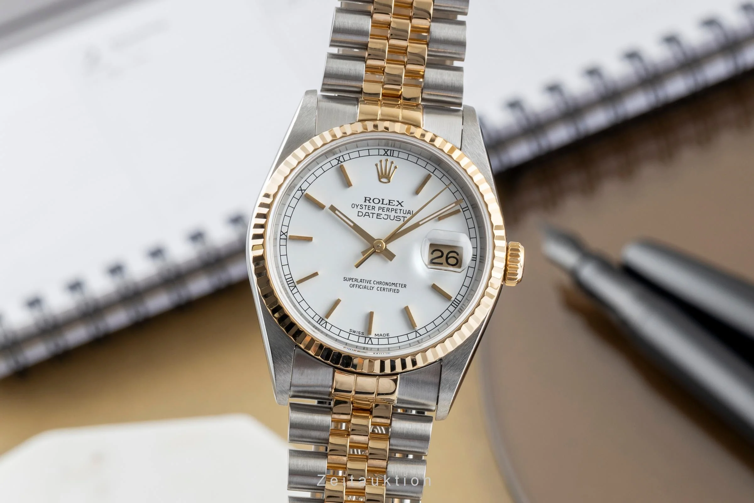 Rolex Datejust steel / gold automatic men's watch 16233  [2502180] - Image 2