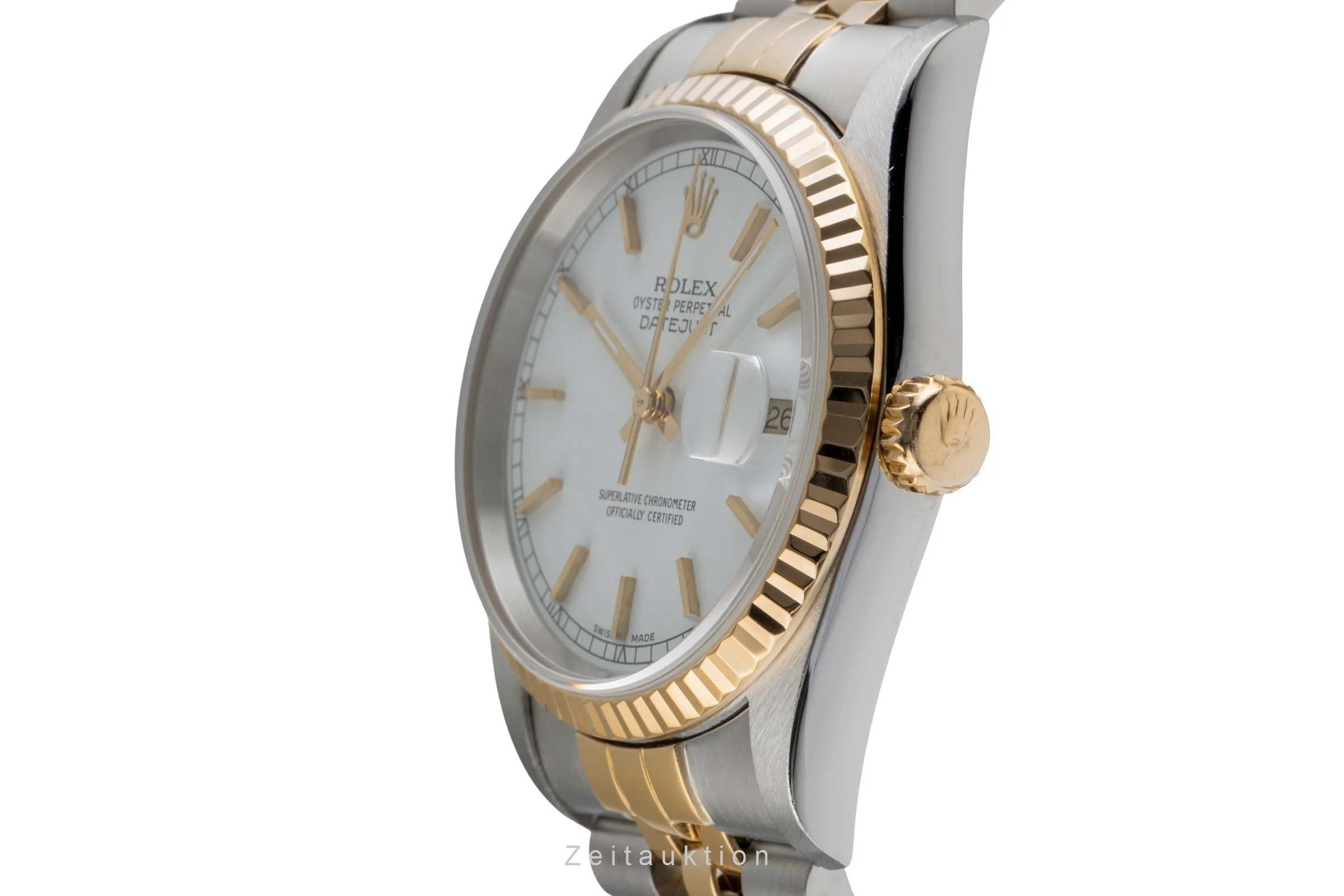Rolex Datejust steel / gold automatic men's watch 16233  [2502180] - Image 7