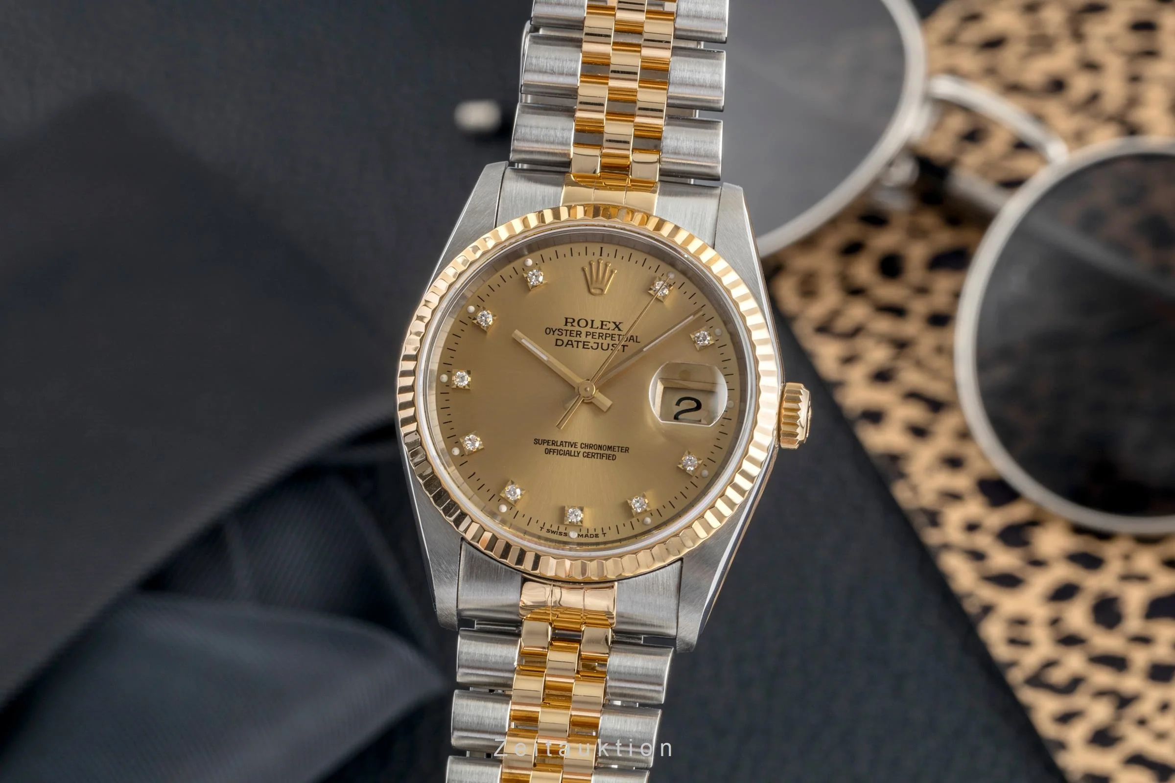 Rolex Datejust steel / gold automatic men's watch 16233  [2503868] - Image 2