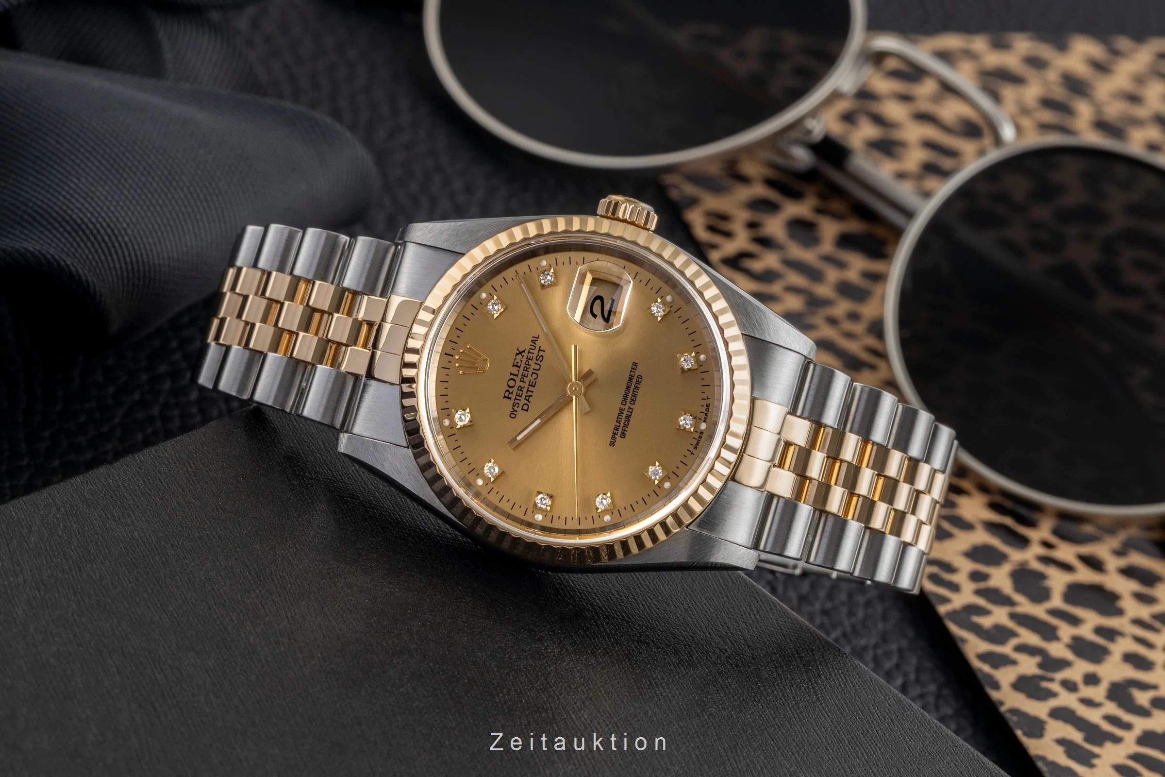 Rolex Datejust steel / gold automatic men's watch 16233  [2503868] - Image 3