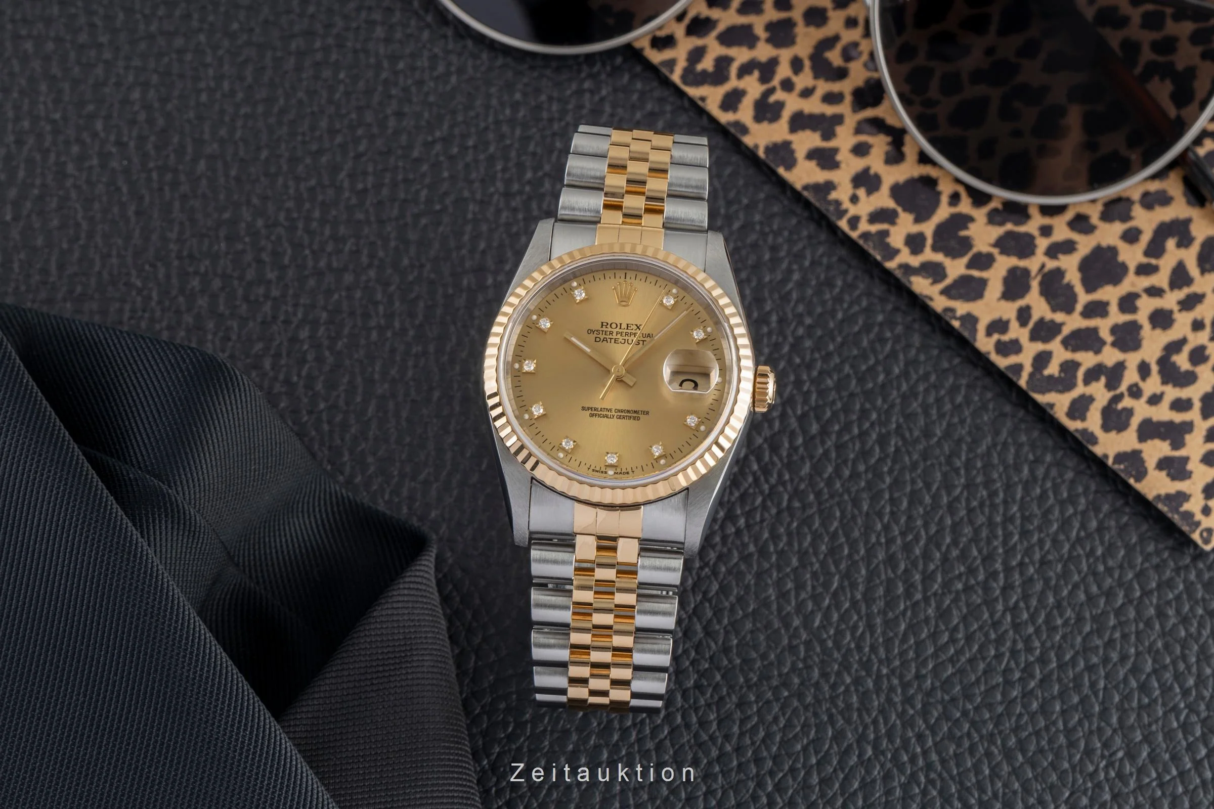 Rolex Datejust steel / gold automatic men's watch 16233  [2503868] - Image 4