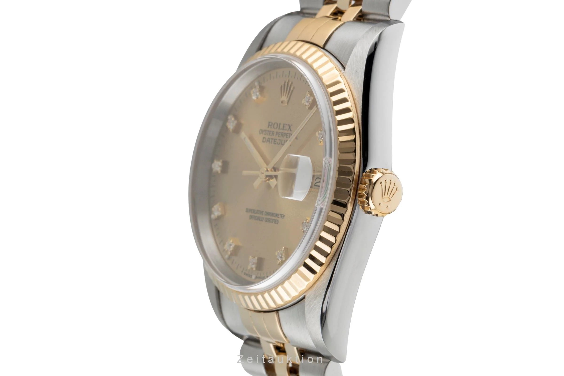 Rolex Datejust steel / gold automatic men's watch 16233  [2503868] - Image 7