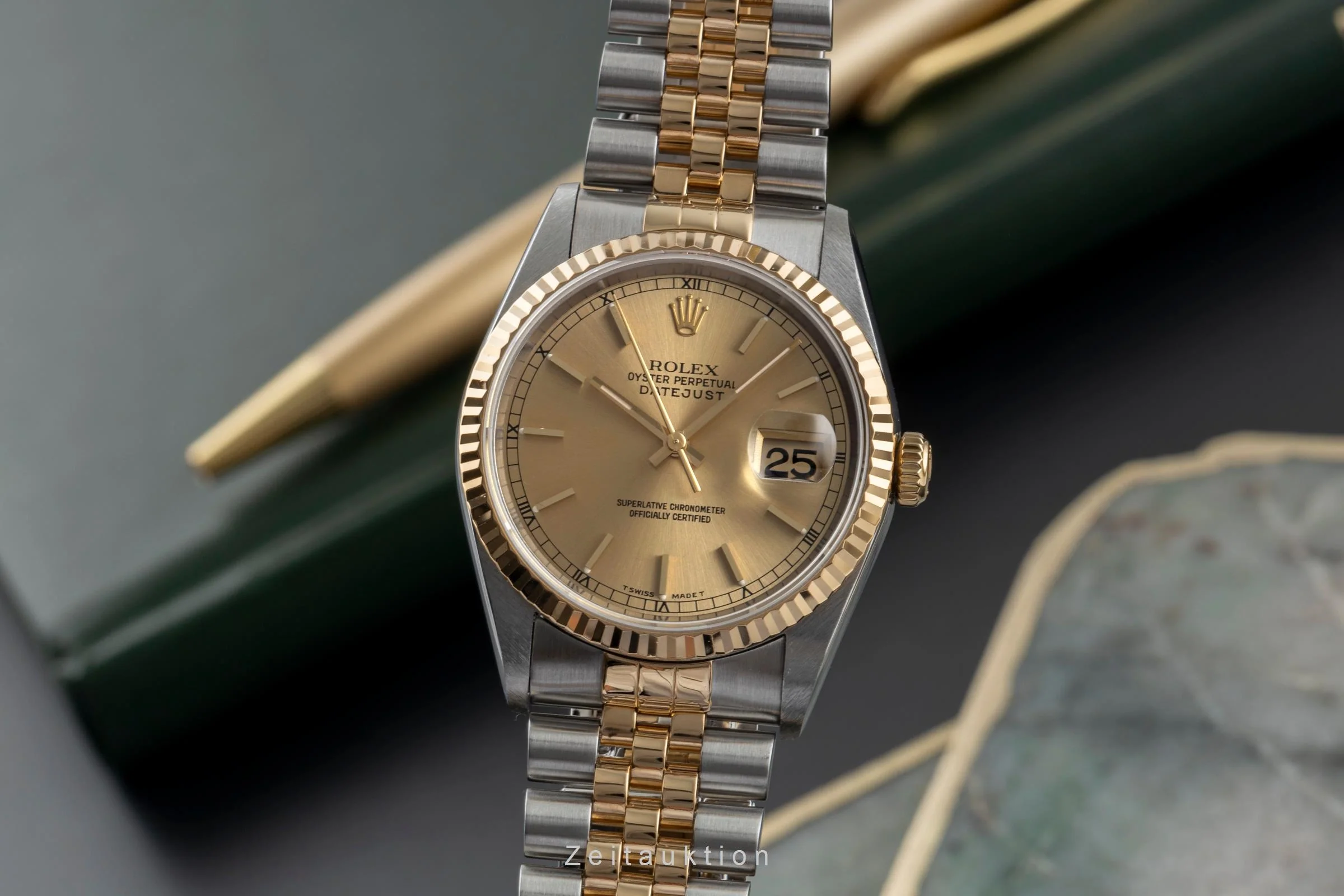 Rolex Datejust steel / gold automatic men's watch 16233  [2504112] - Image 2