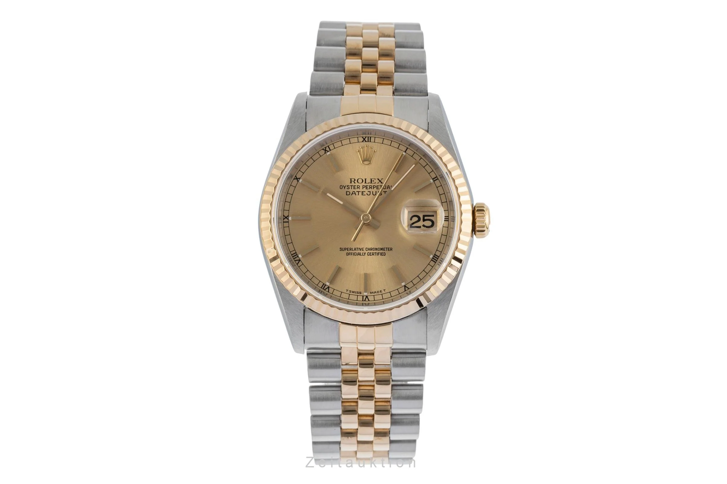 Rolex Datejust steel / gold automatic men's watch 16233  [2504112] - Image 5