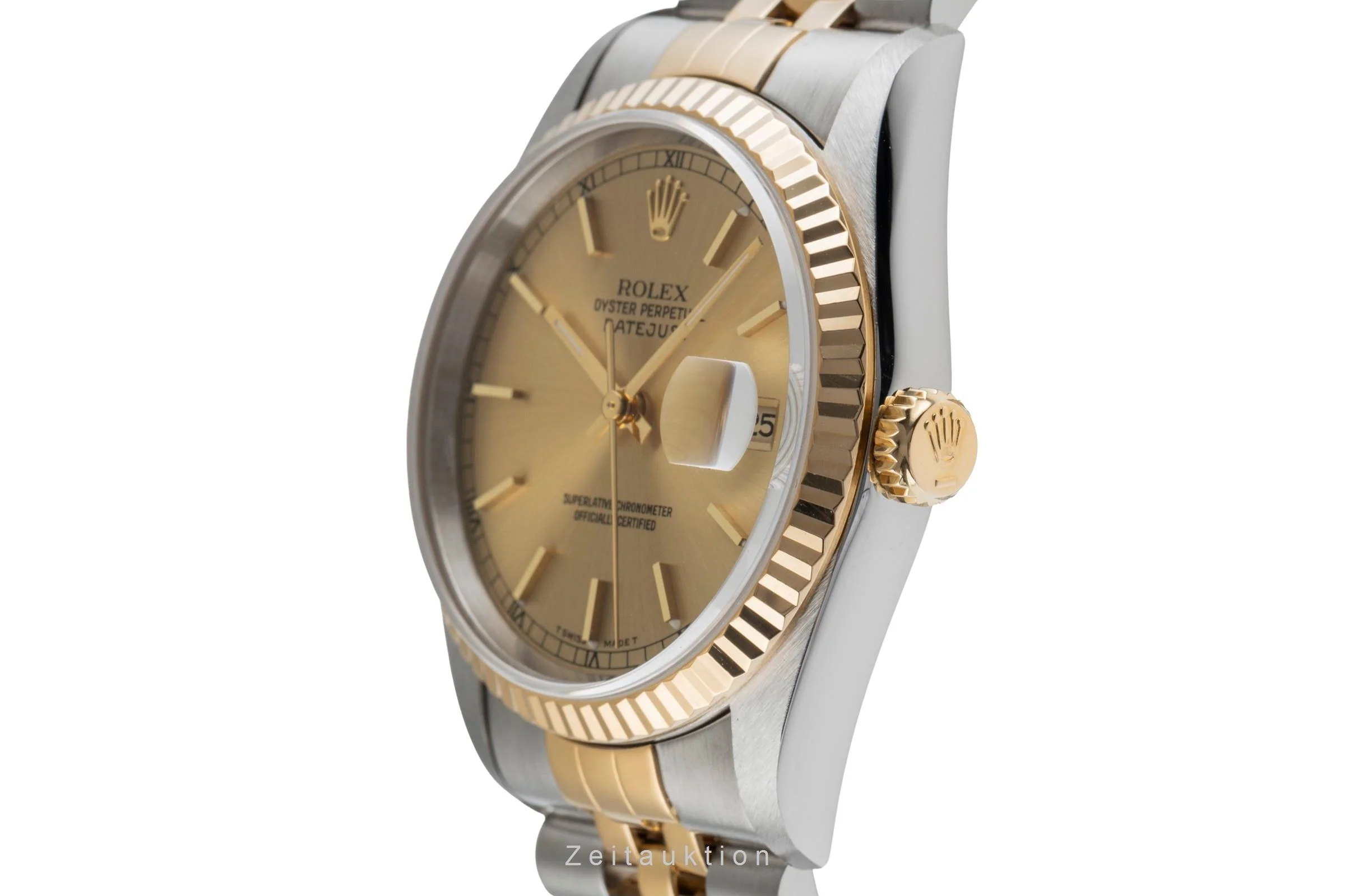 Rolex Datejust steel / gold automatic men's watch 16233  [2504112] - Image 7