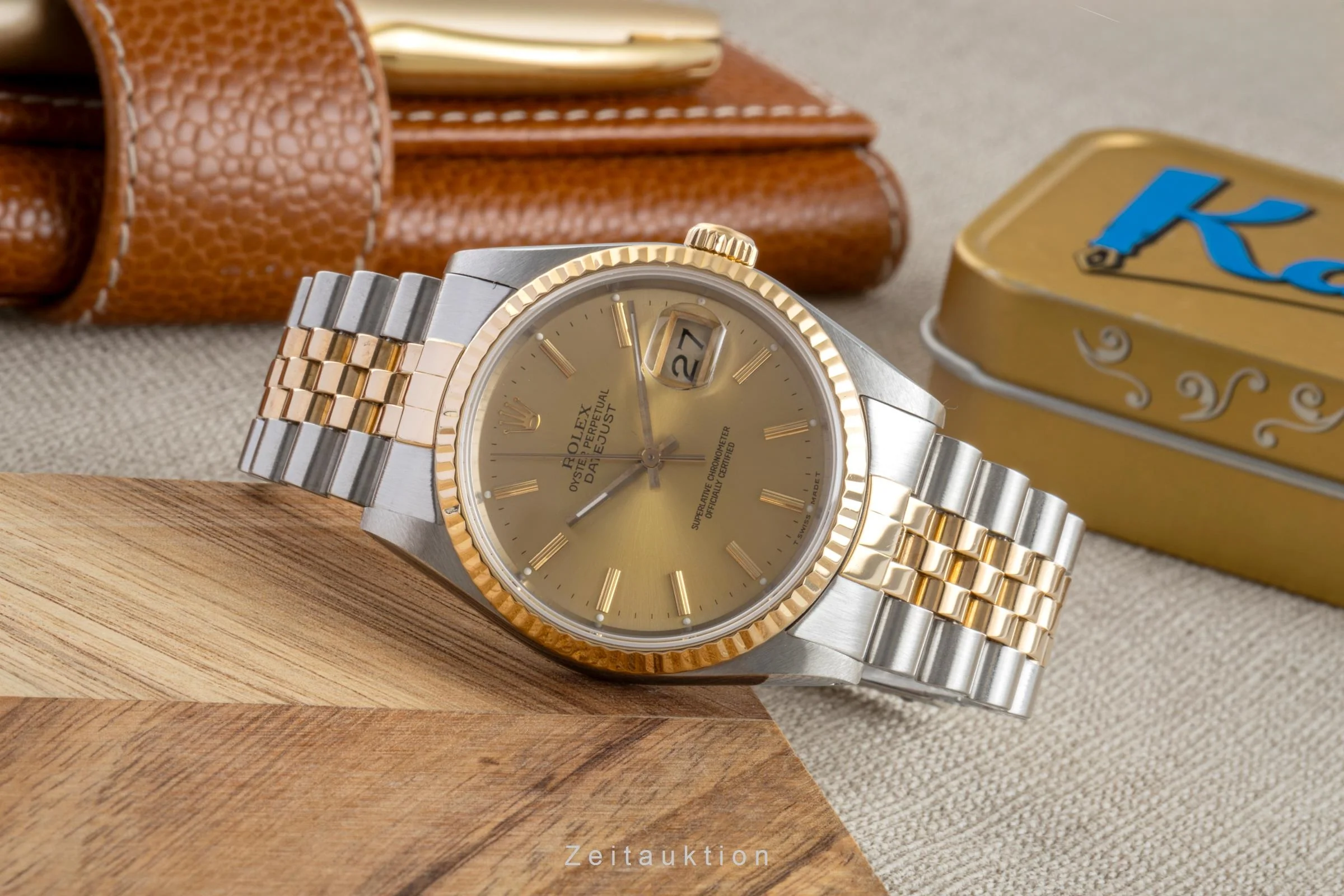 Rolex Datejust steel / gold automatic men's watch 16233 LP: 14300EUR  [2505092] - Image 3
