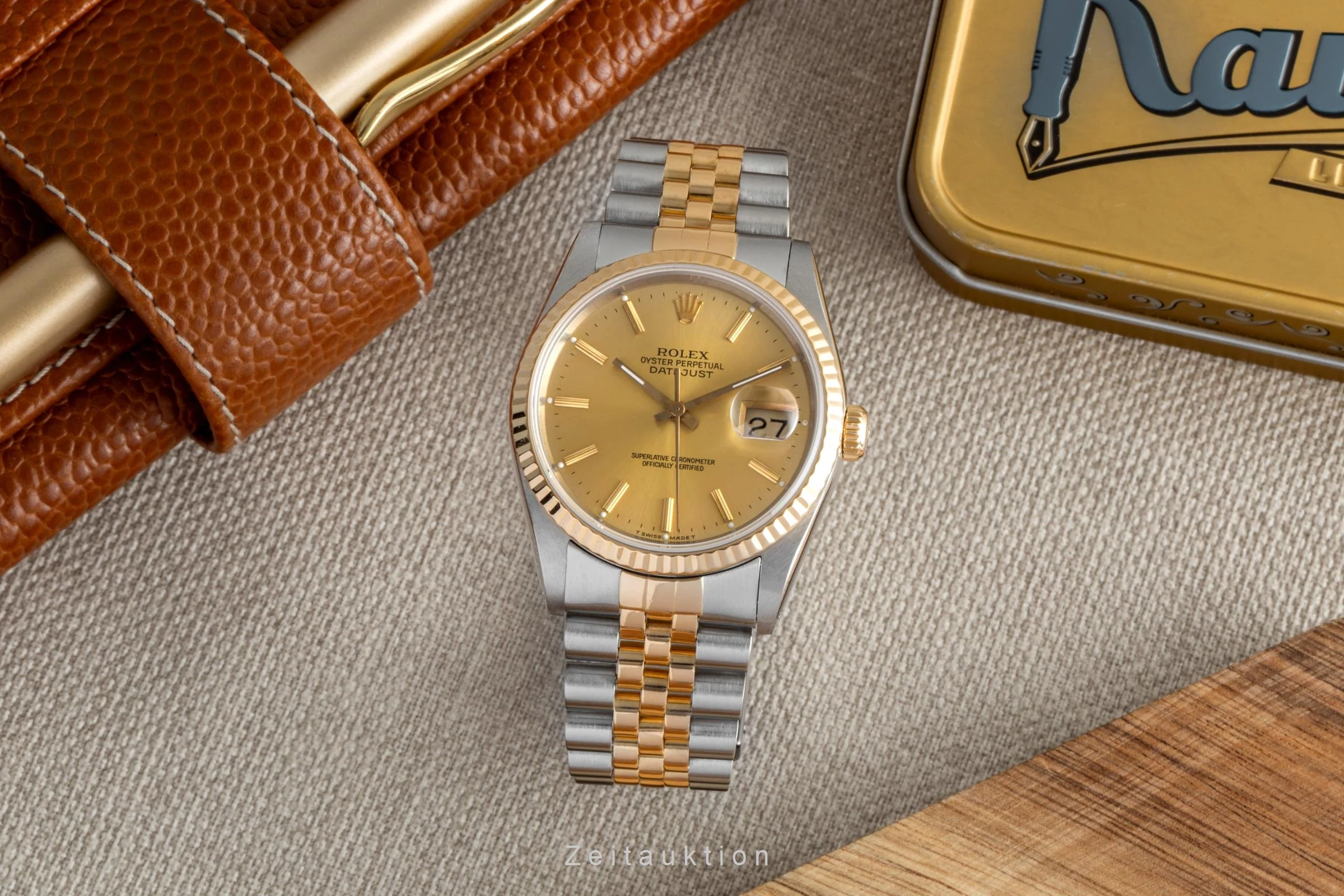 Rolex Datejust steel / gold automatic men's watch 16233 LP: 14300EUR  [2505092] - Image 4
