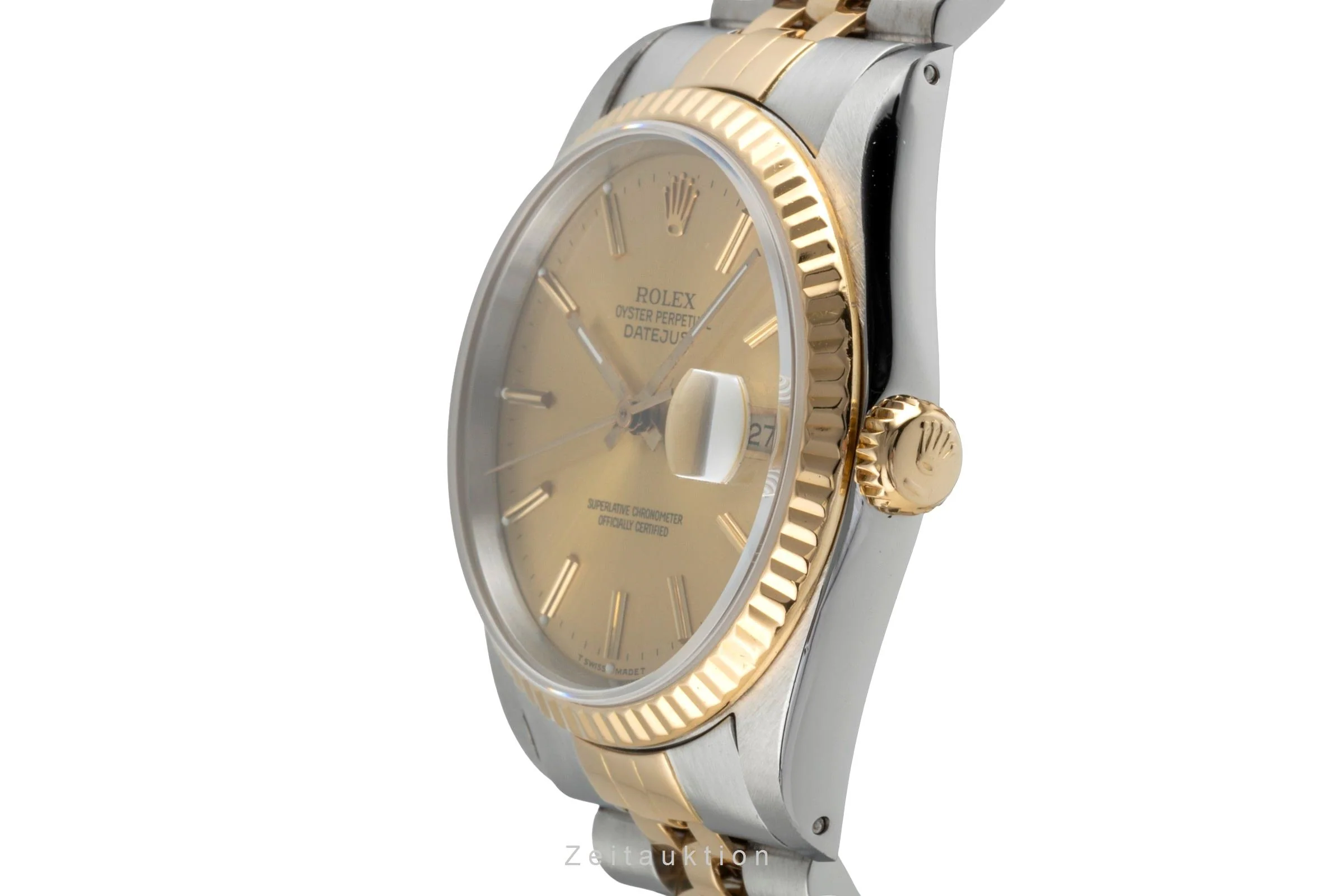 Rolex Datejust steel / gold automatic men's watch 16233 LP: 14300EUR  [2505092] - Image 7