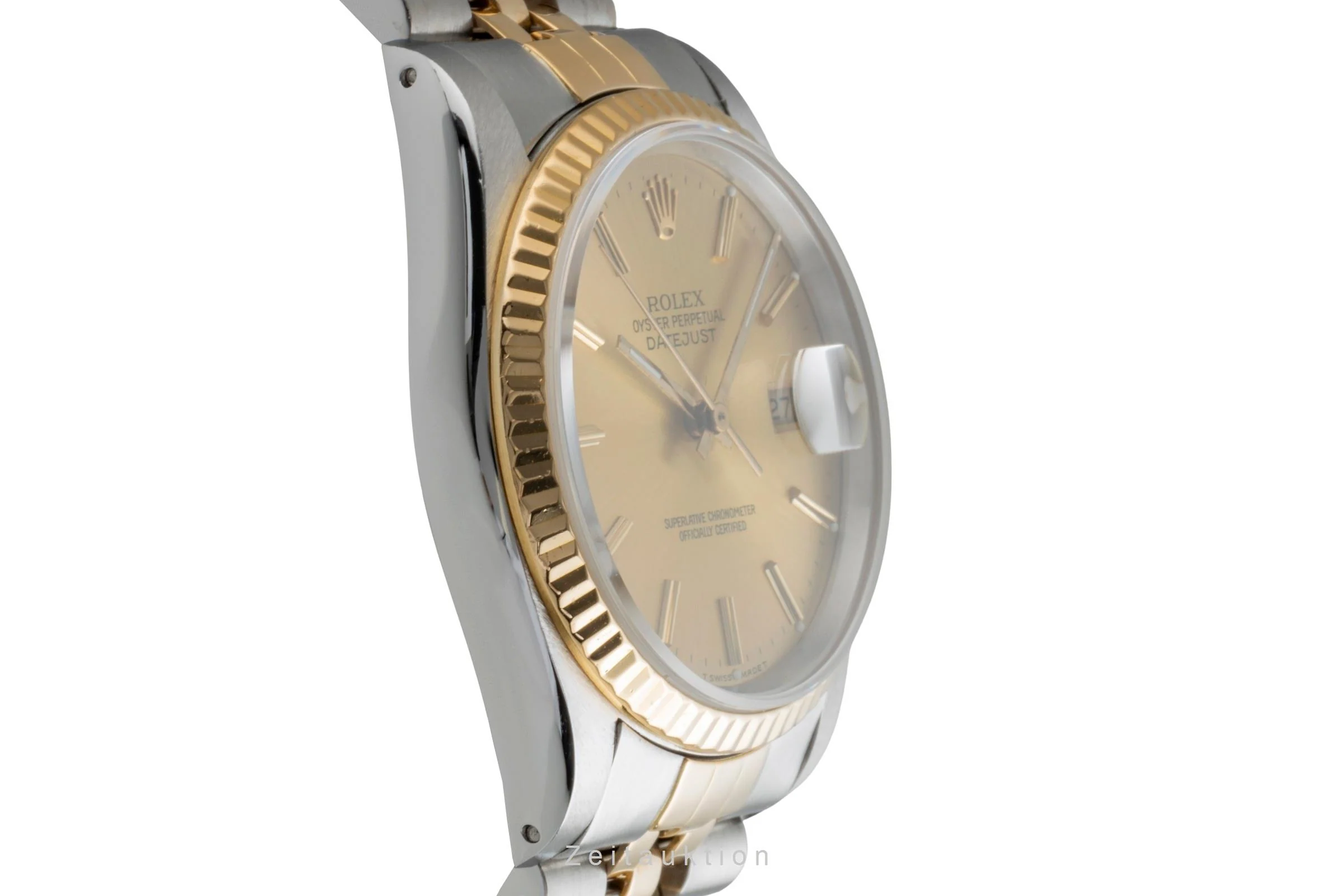Rolex Datejust steel / gold automatic men's watch 16233 LP: 14300EUR  [2505092] - Image 8