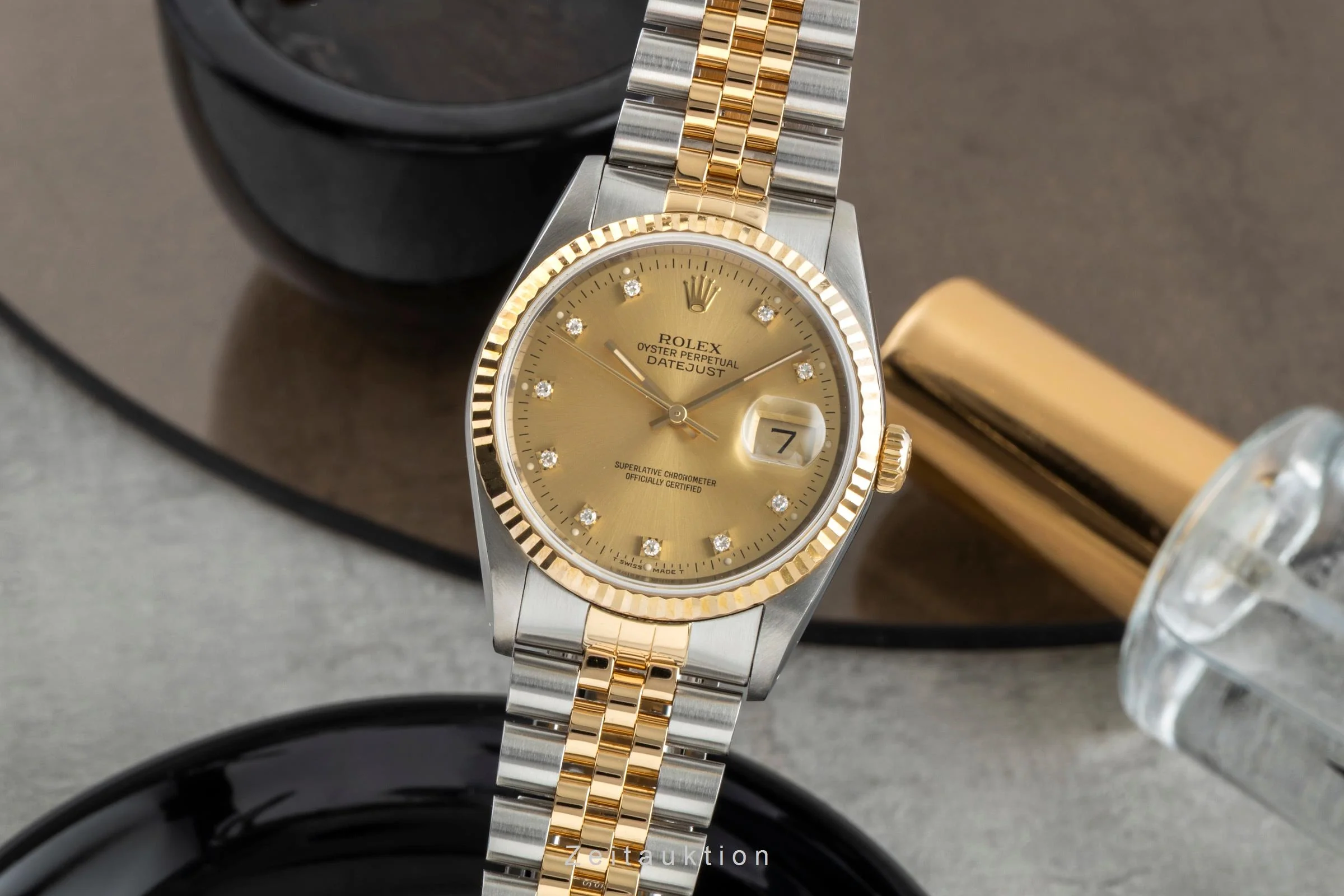 Rolex Datejust steel / gold automatic men's watch 16233  [2506582] - Image 2