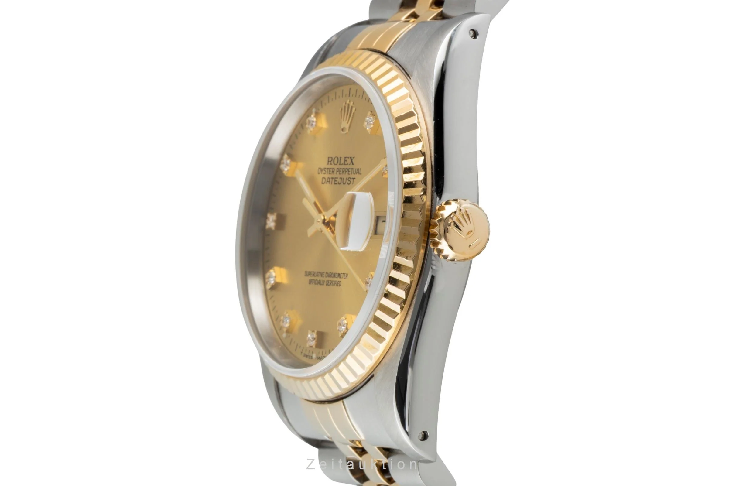 Rolex Datejust steel / gold automatic men's watch 16233  [2506582] - Image 7