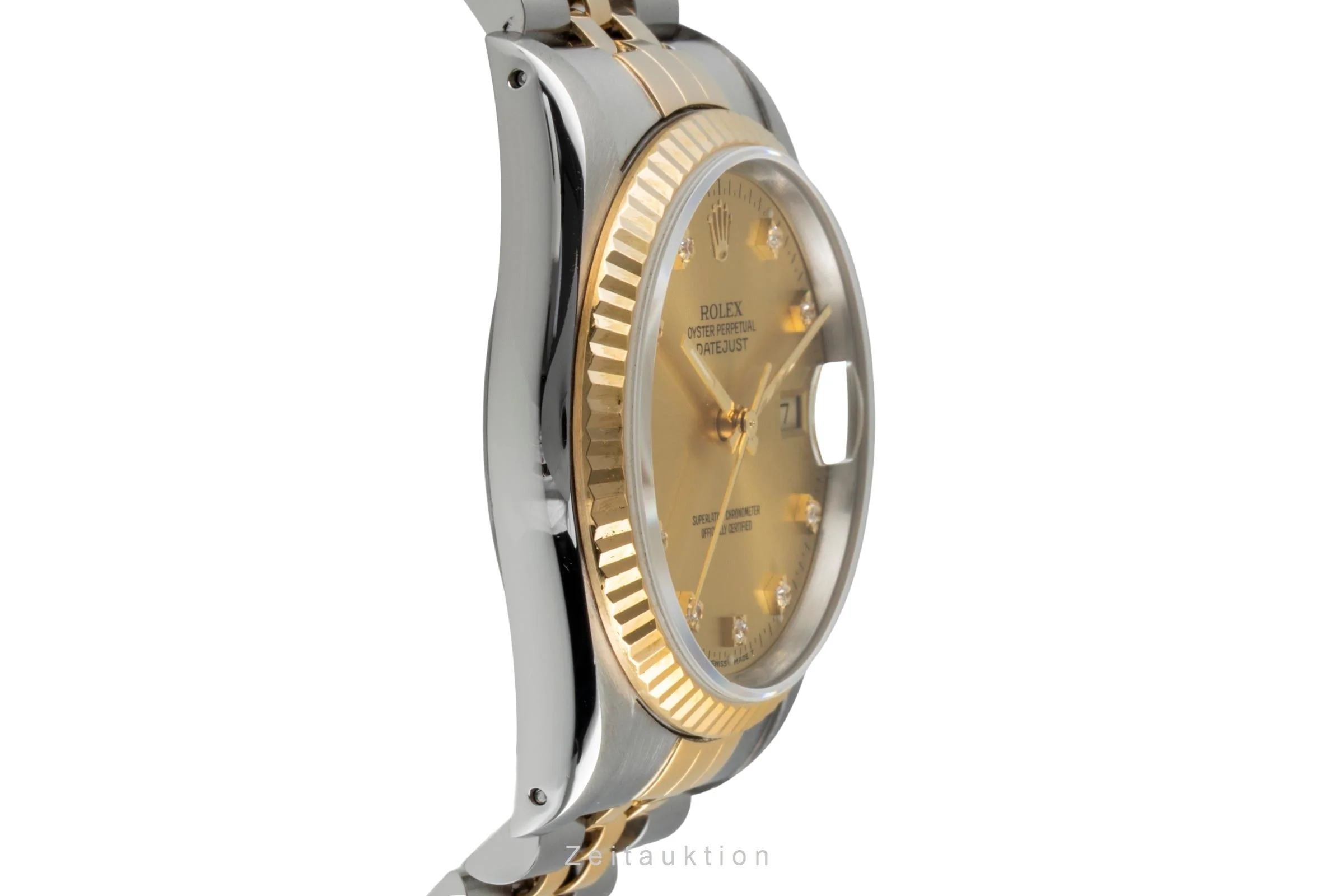 Rolex Datejust steel / gold automatic men's watch 16233  [2506582] - Image 8