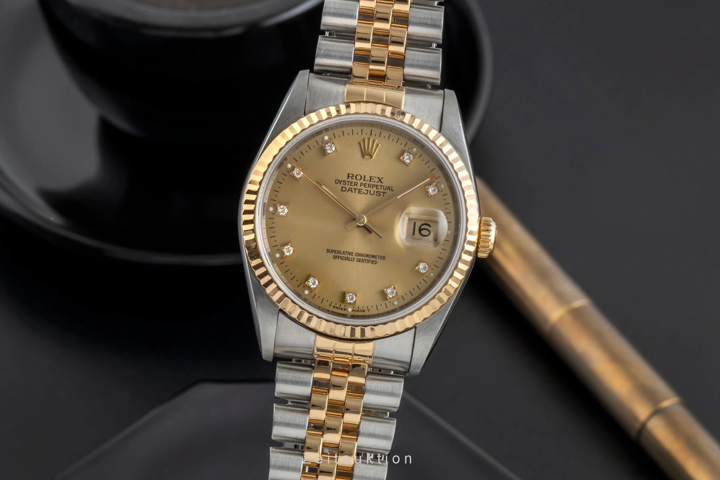 Rolex Datejust steel / gold automatic men's watch 16233  [2506583] - Image 2