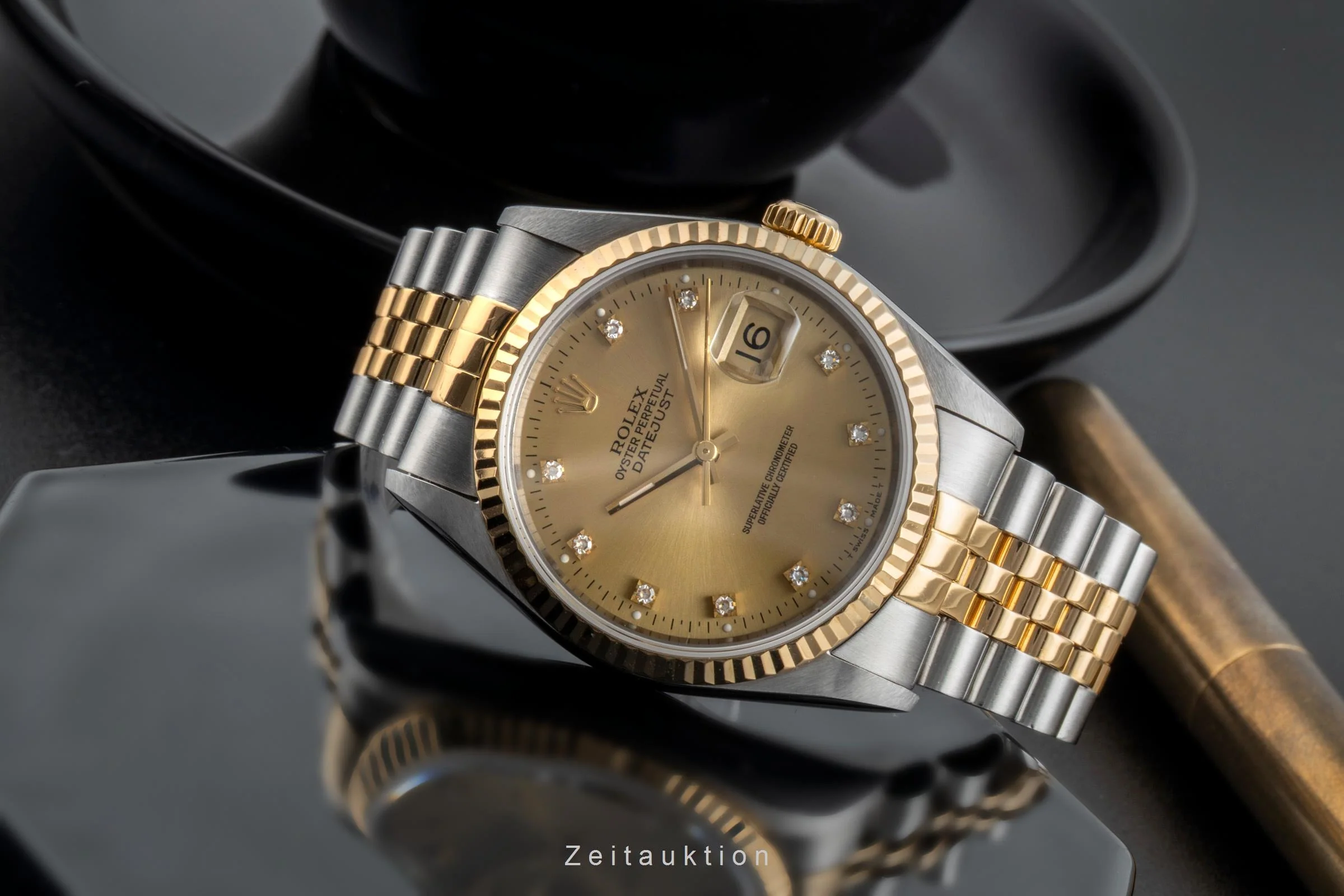 Rolex Datejust steel / gold automatic men's watch 16233  [2506583] - Image 3