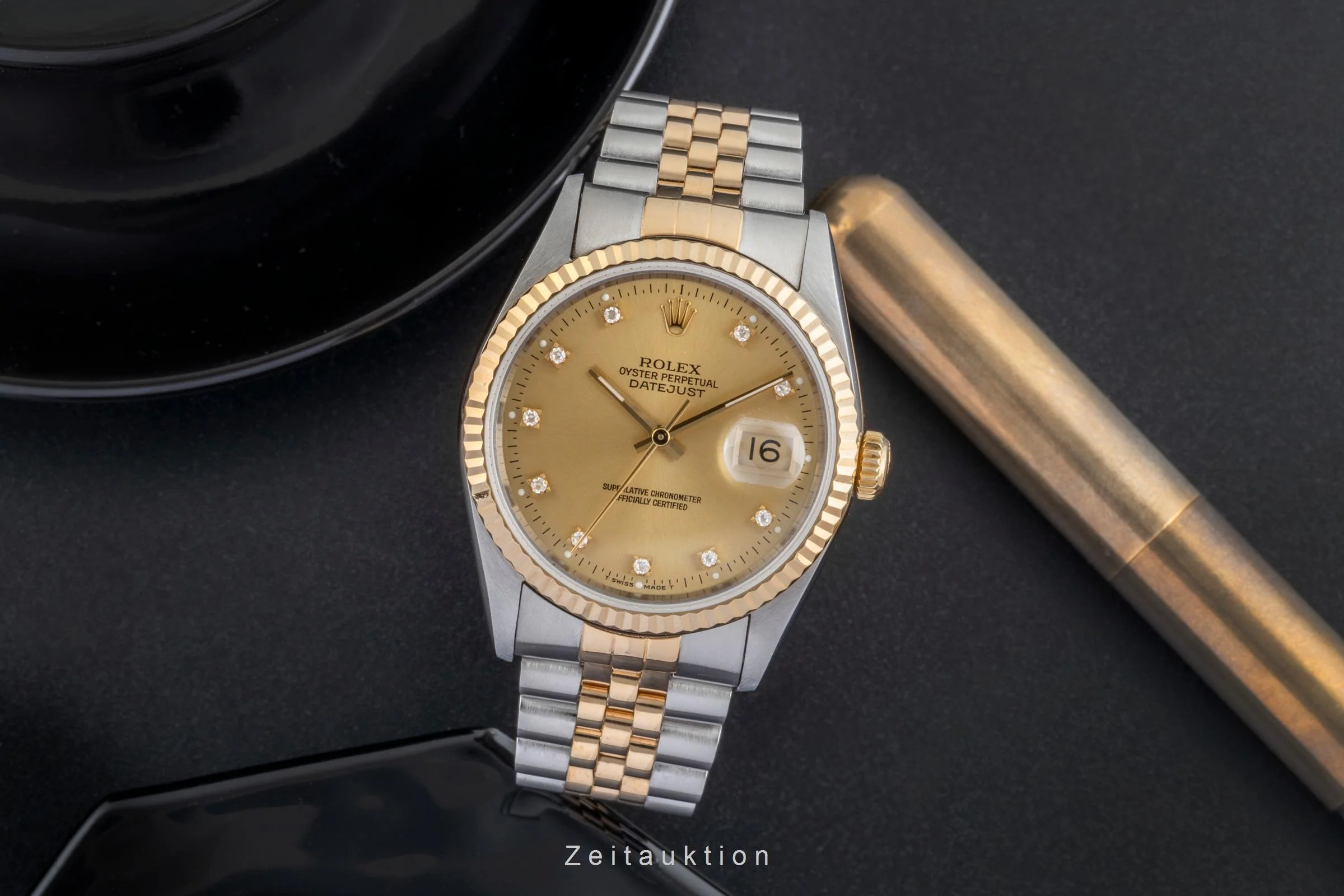Rolex Datejust steel / gold automatic men's watch 16233  [2506583] - Image 4