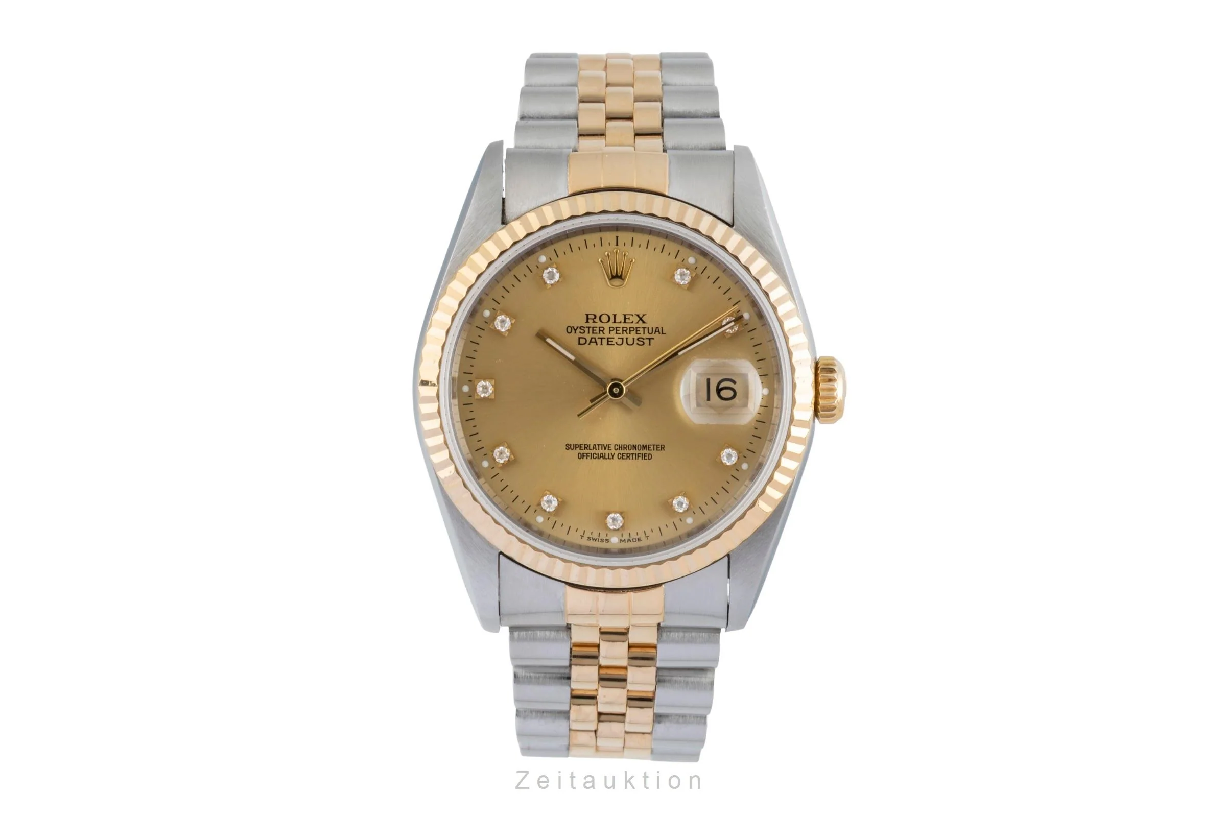 Rolex Datejust steel / gold automatic men's watch 16233  [2506583] - Image 5