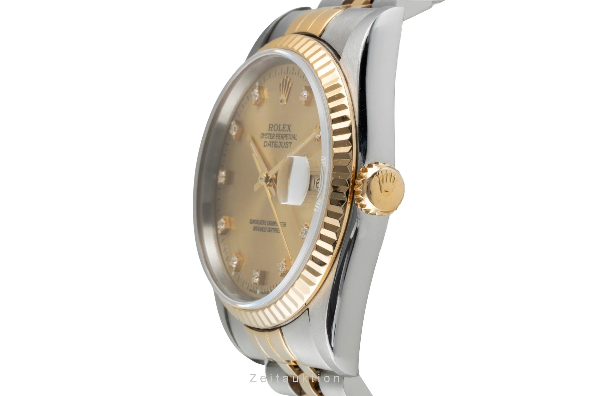 Rolex Datejust steel / gold automatic men's watch 16233  [2506583] - Image 7