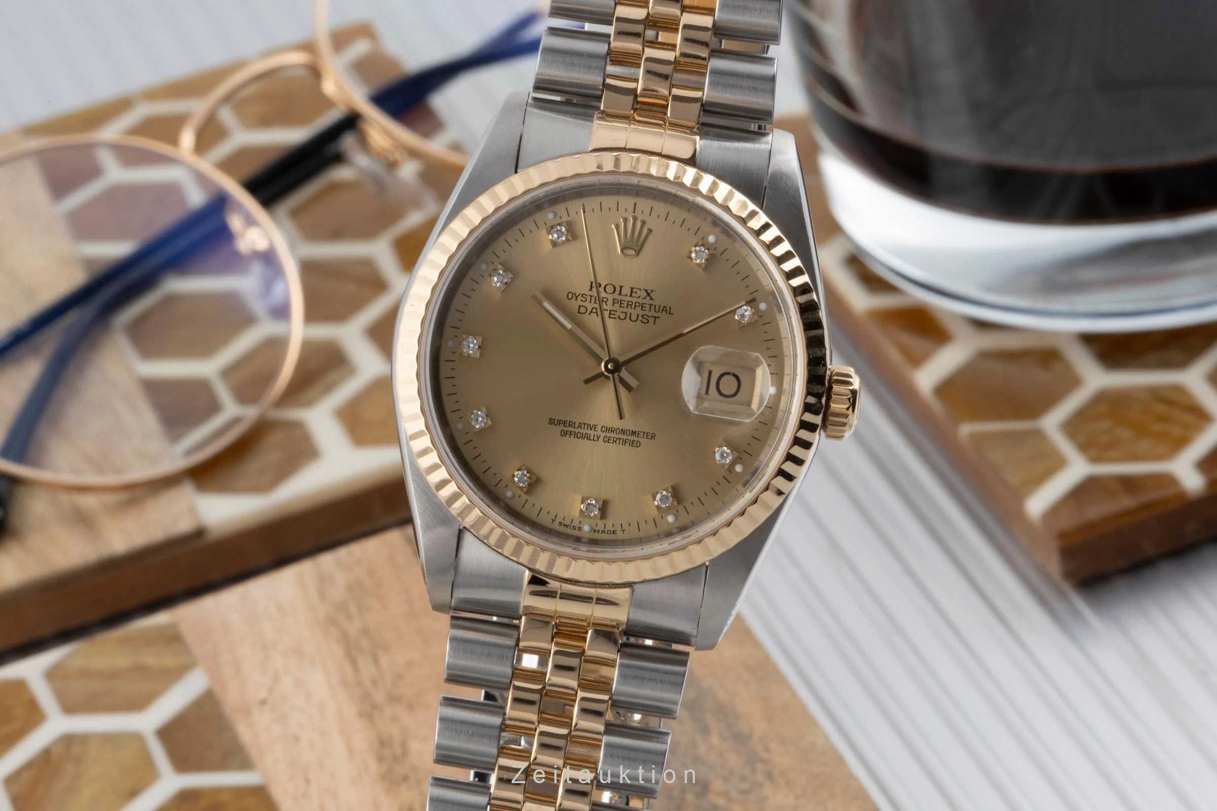 Rolex Datejust steel / gold automatic men's watch 16233 LP: 16300EUR  [2506584] - Image 2