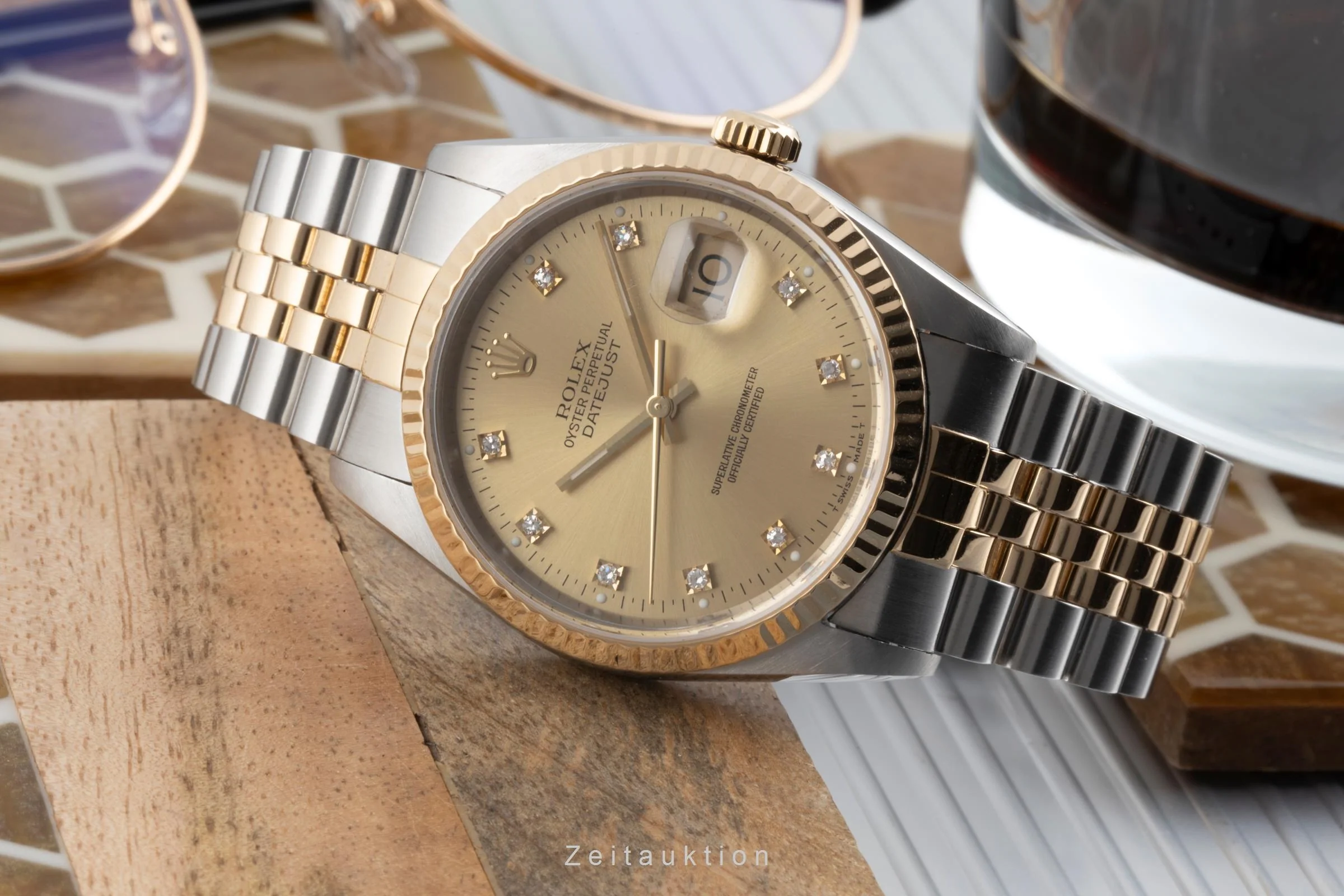 Rolex Datejust steel / gold automatic men's watch 16233 LP: 16300EUR  [2506584] - Image 3