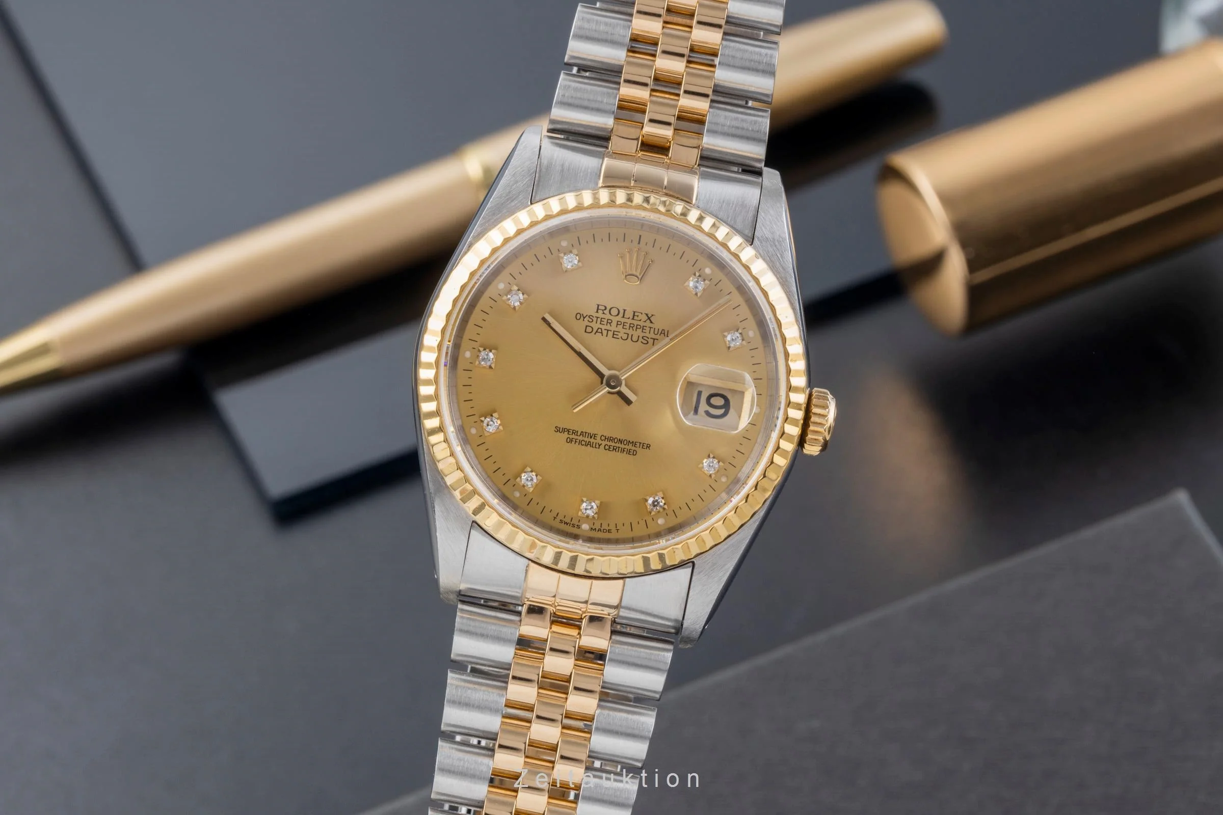Rolex Datejust steel / gold automatic men's watch 16233 LP: 16300EUR  [2506585] - Image 2