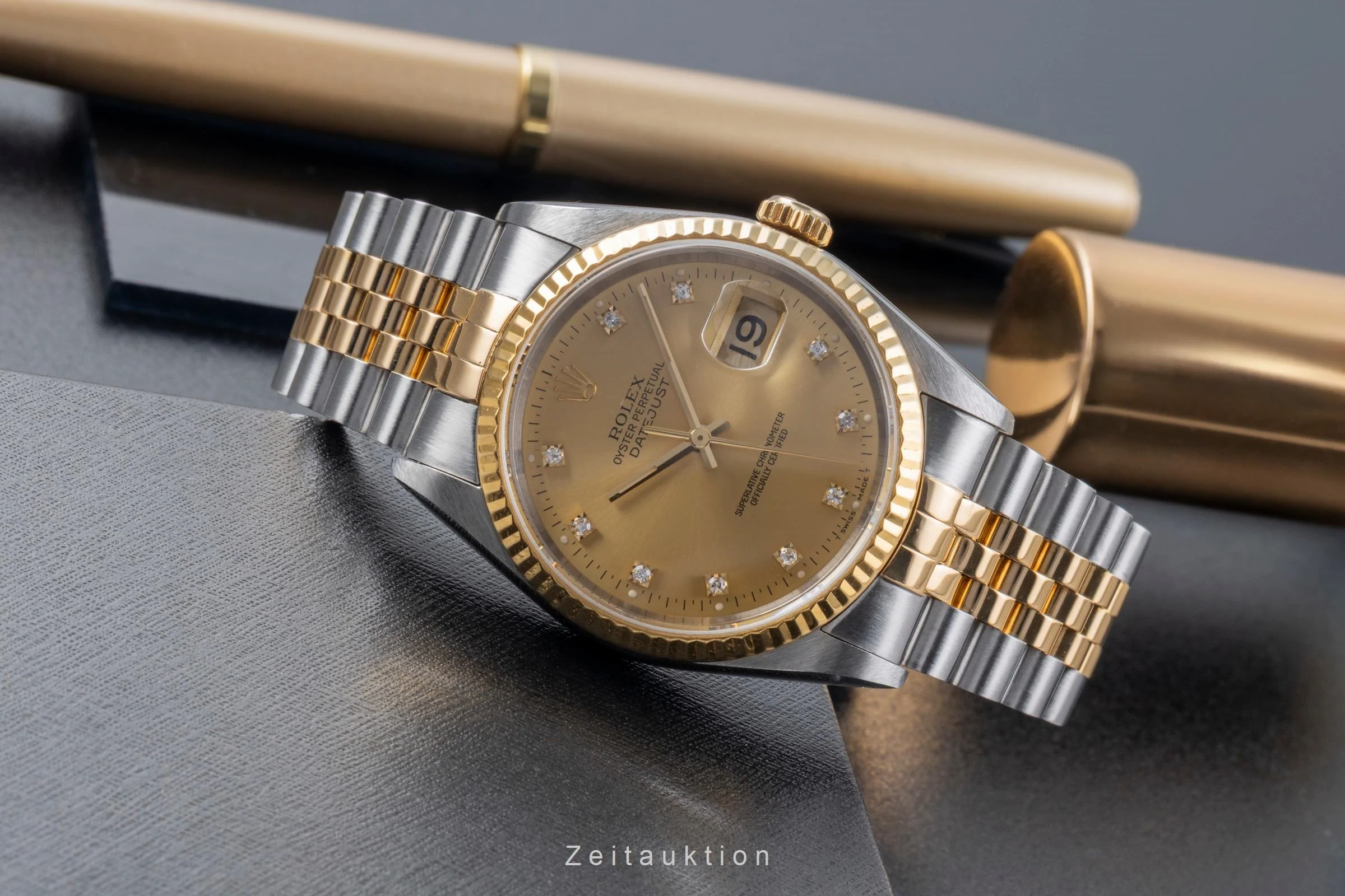 Rolex Datejust steel / gold automatic men's watch 16233 LP: 16300EUR  [2506585] - Image 3