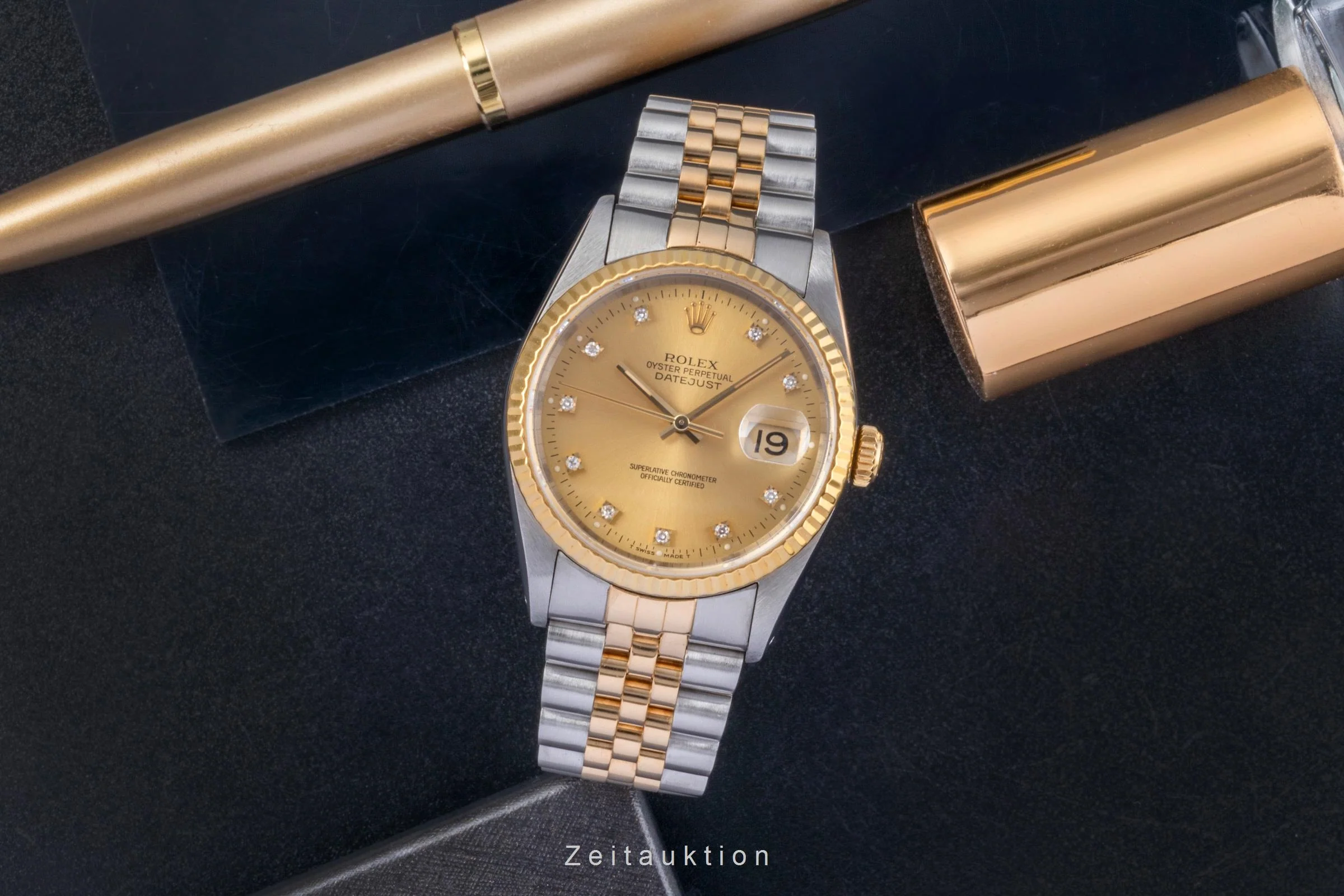 Rolex Datejust steel / gold automatic men's watch 16233 LP: 16300EUR  [2506585] - Image 4