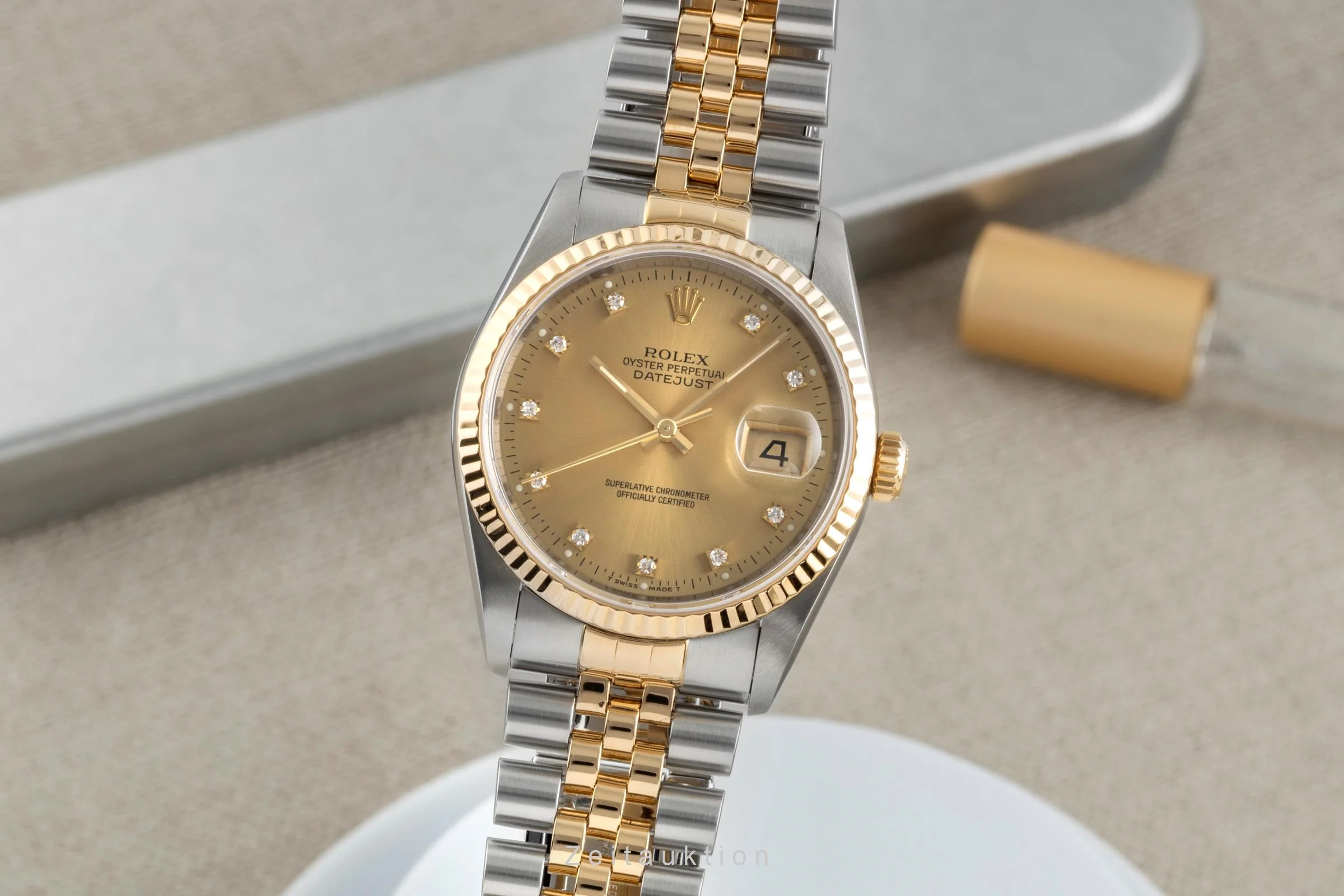 Rolex Datejust steel / gold automatic men's watch 16233  [2506586] - Image 2
