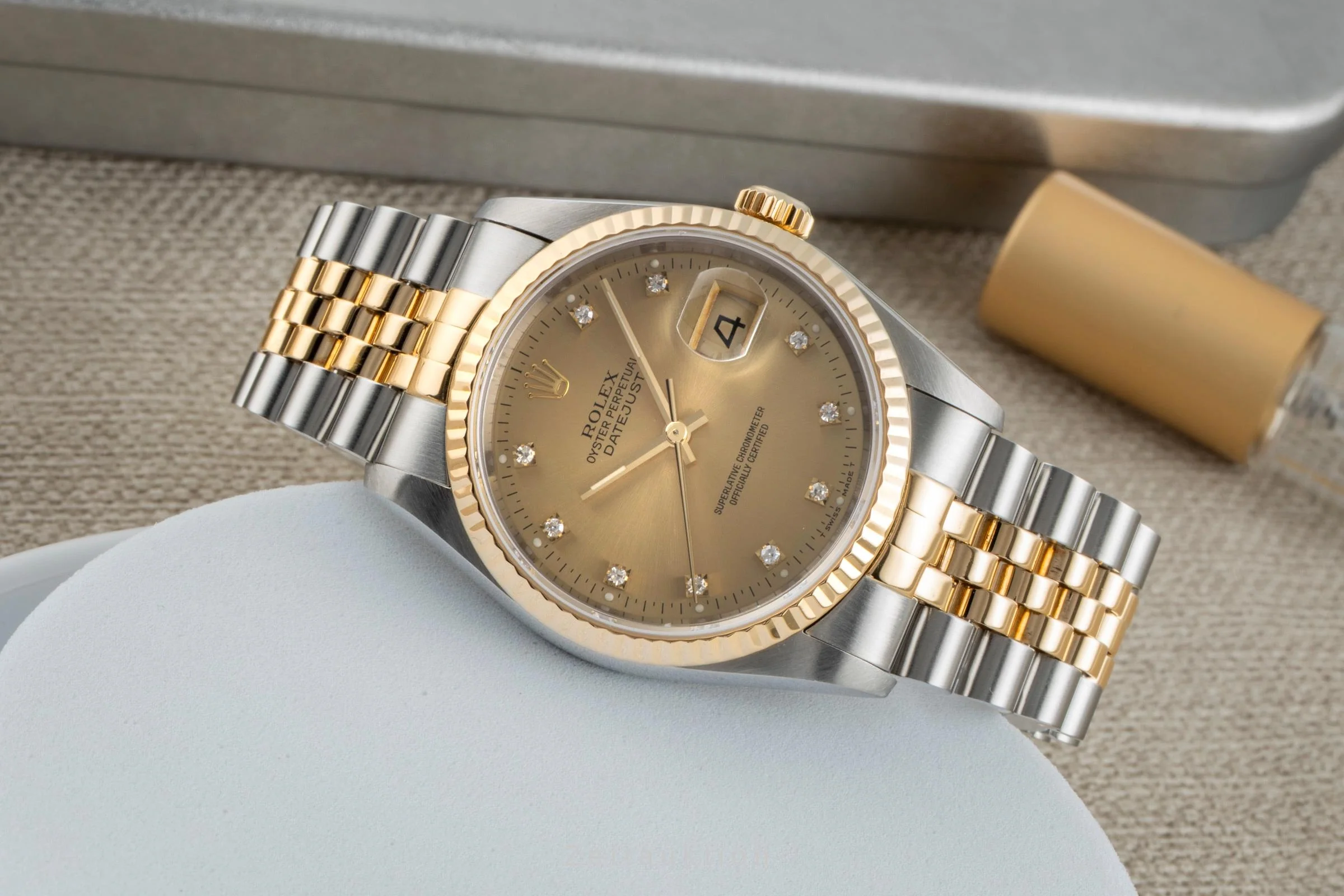 Rolex Datejust steel / gold automatic men's watch 16233  [2506586] - Image 3